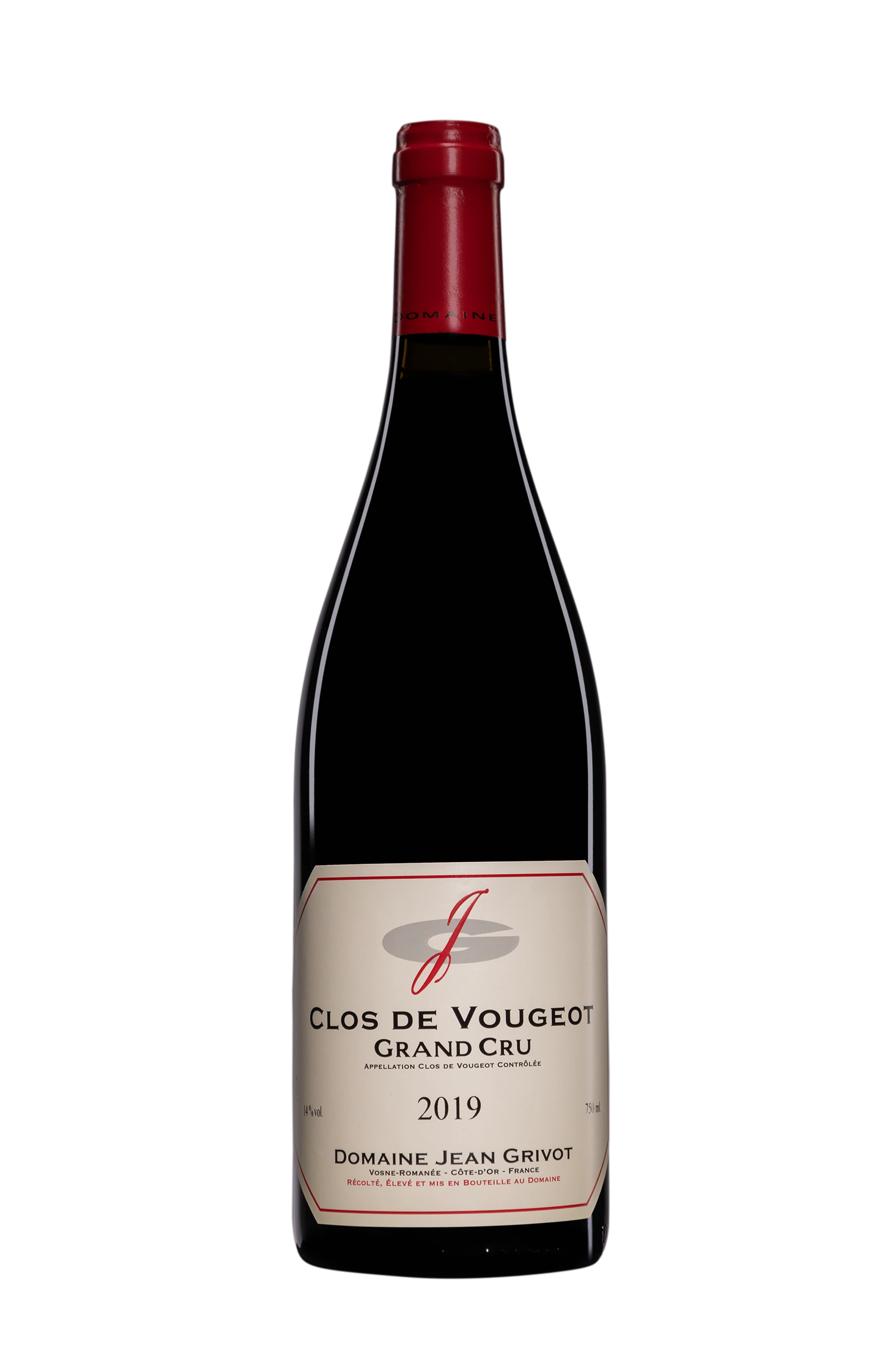 Domaine Jean Grivot - Clos de Vougeot Grand Cru Rouge 2019, 75cl