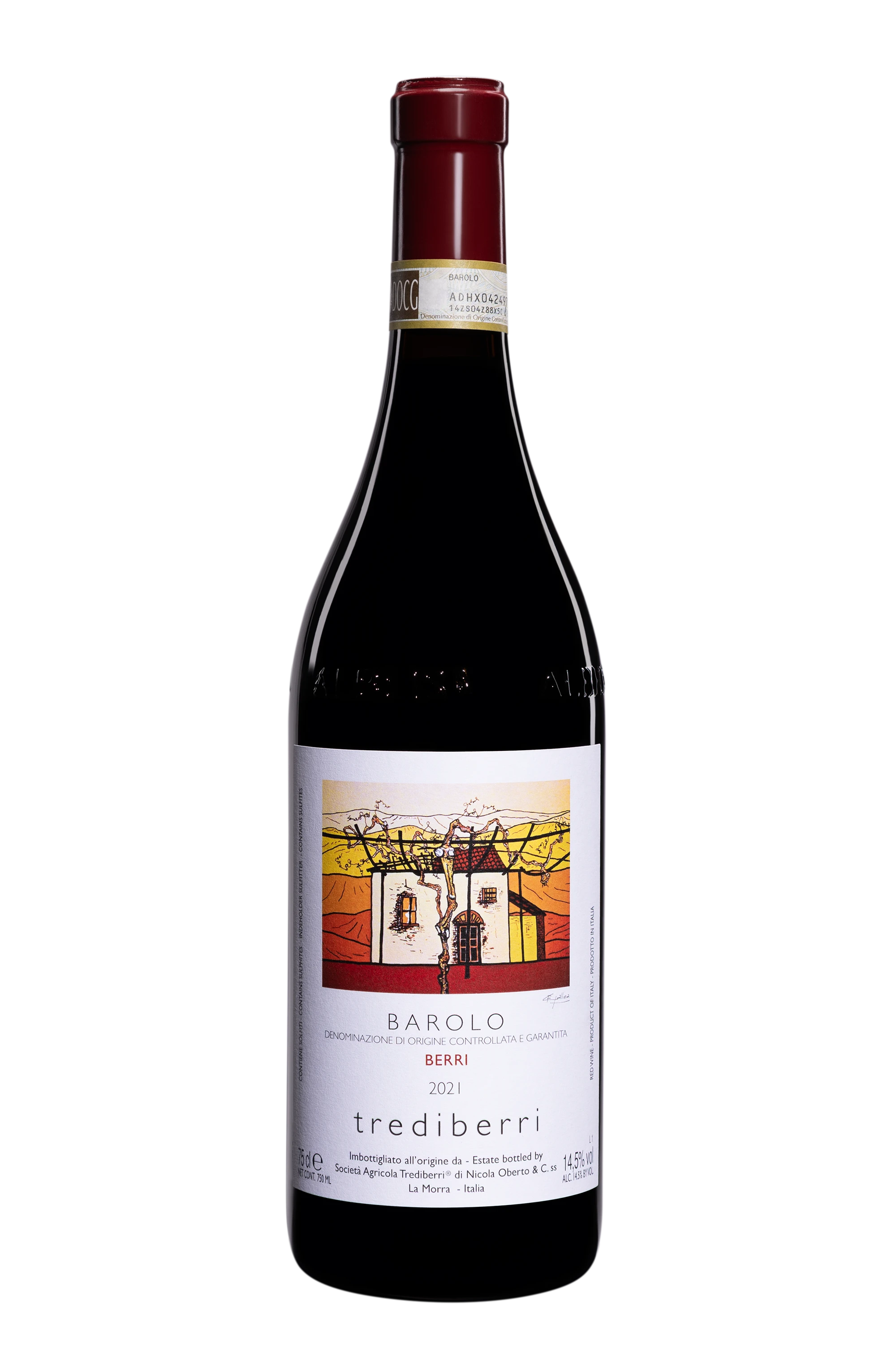 Societa Agricola Trediberri di Nicolo Oberto & C - Barolo "Berri" Rouge 2021 14.5°, 75cl