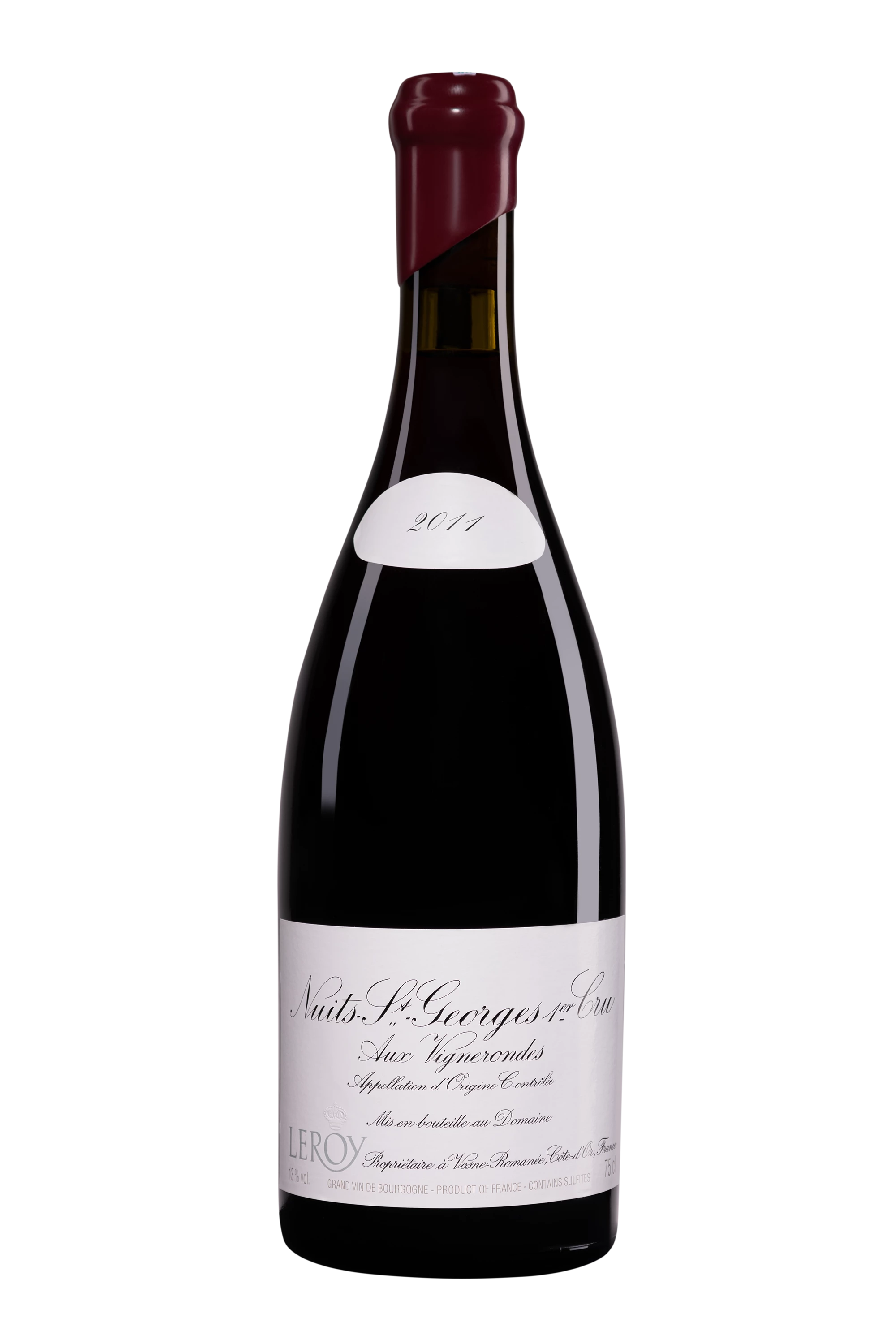 Domaine Leroy - Nuits-Saint-Georges 1er Cru "Les Vignerondes" Rouge 2011, 75cl