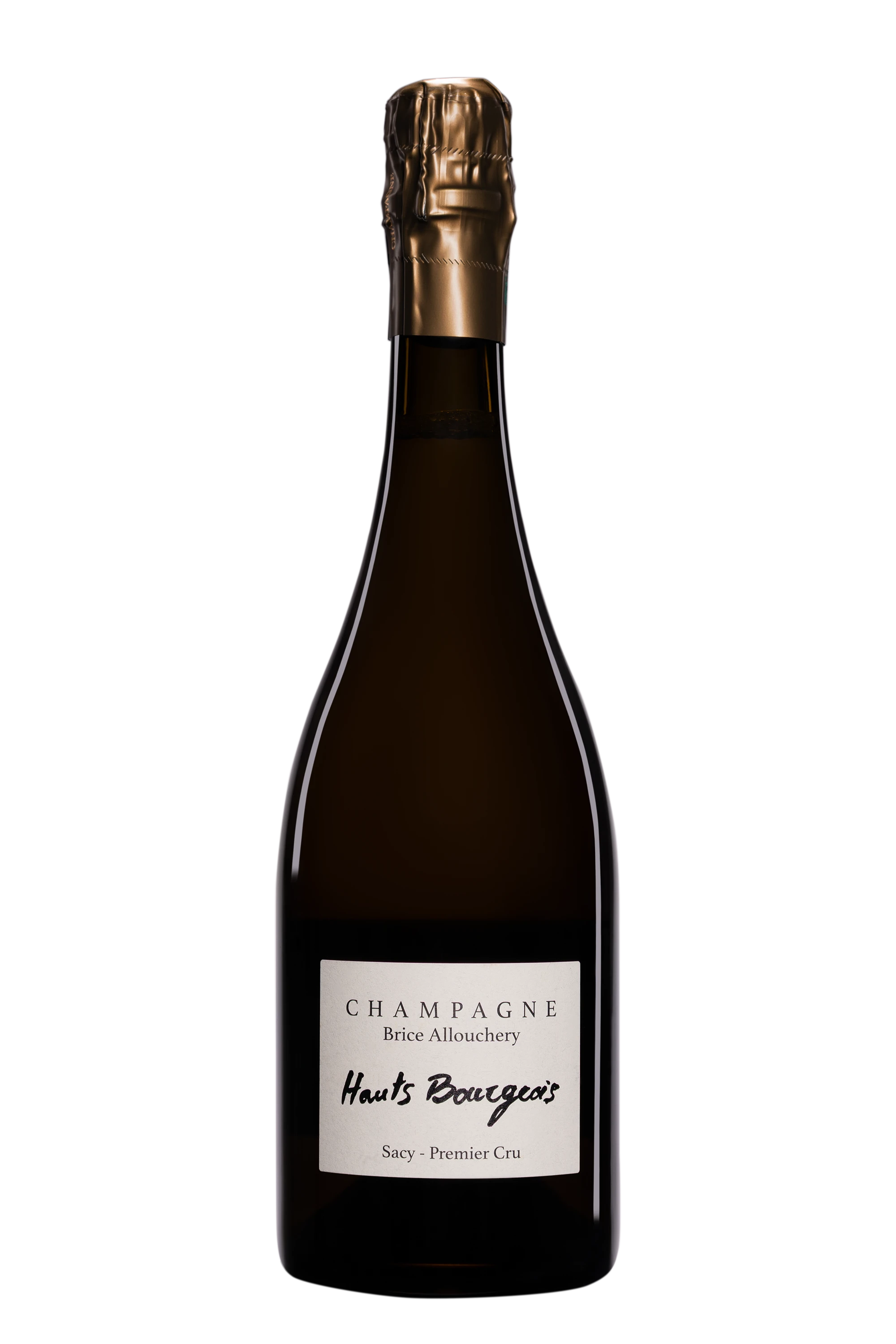 Domaine Brice Allouchery - Champagne Extra-Brut 1er Cru Blanc de Noirs Millésimé "Les Hauts Bourgeois" Blanc 2019 Dégorgement 12.2023 12.5°, 75cl