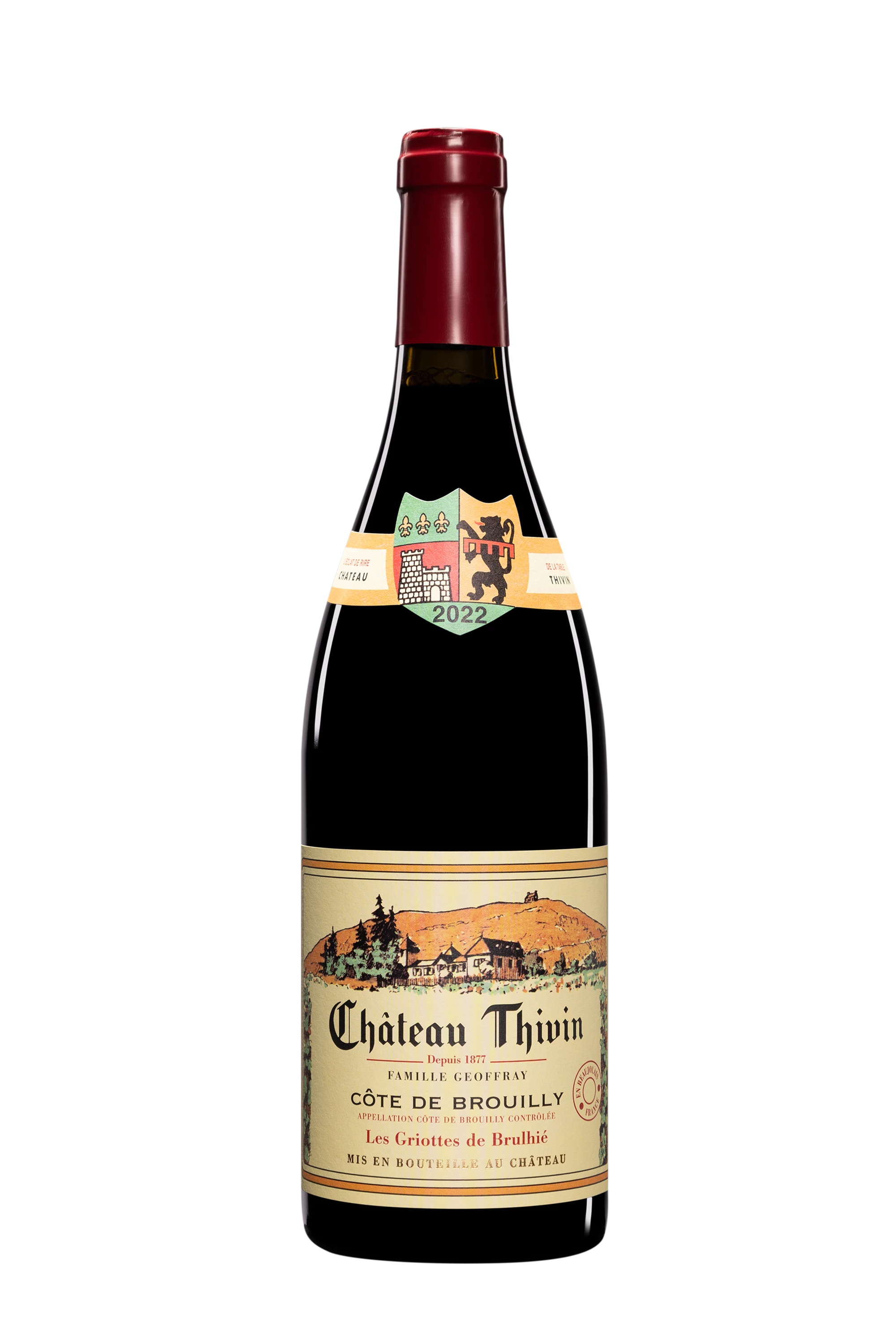 Château Thivin - Côte de Brouilly "Les Griottes de Brulhié" Rouge 2022, 75cl