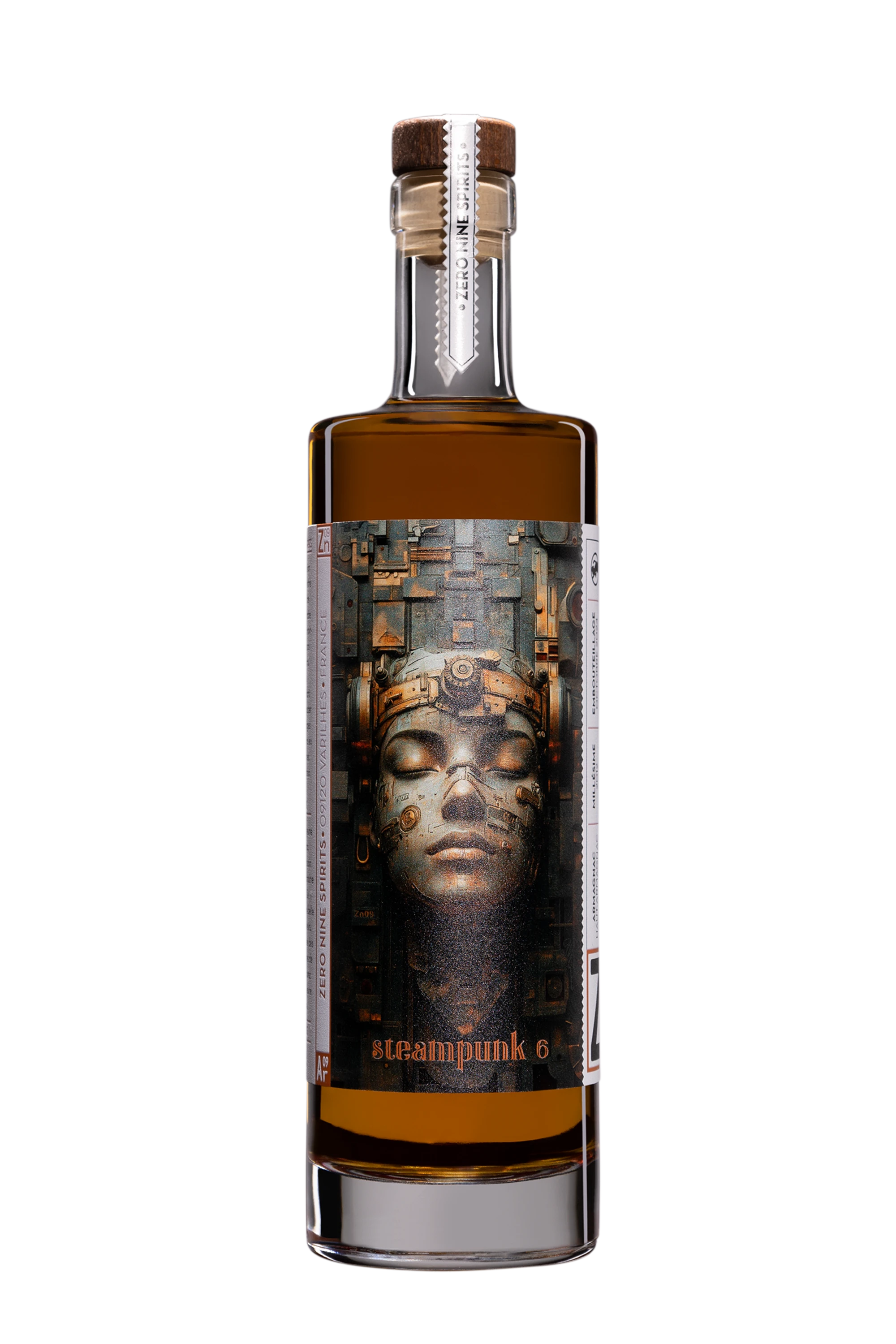 Zero Nine Spirits - Haut-Armagnac "12 Ans Domaine du Rounagle - Série Steampunk" 2012 53.5°, 50cl