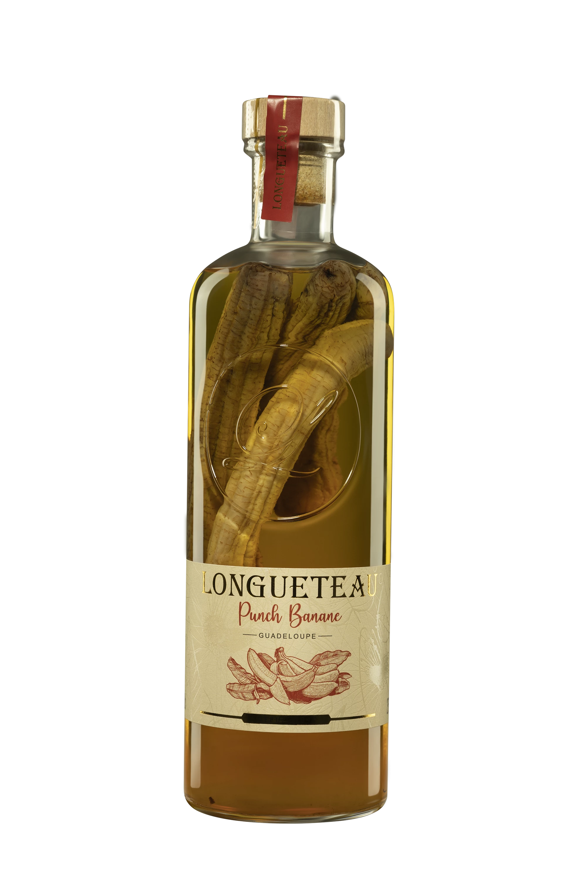 Longueteau - Punch au Rhum "Banane" 25°, 100cl