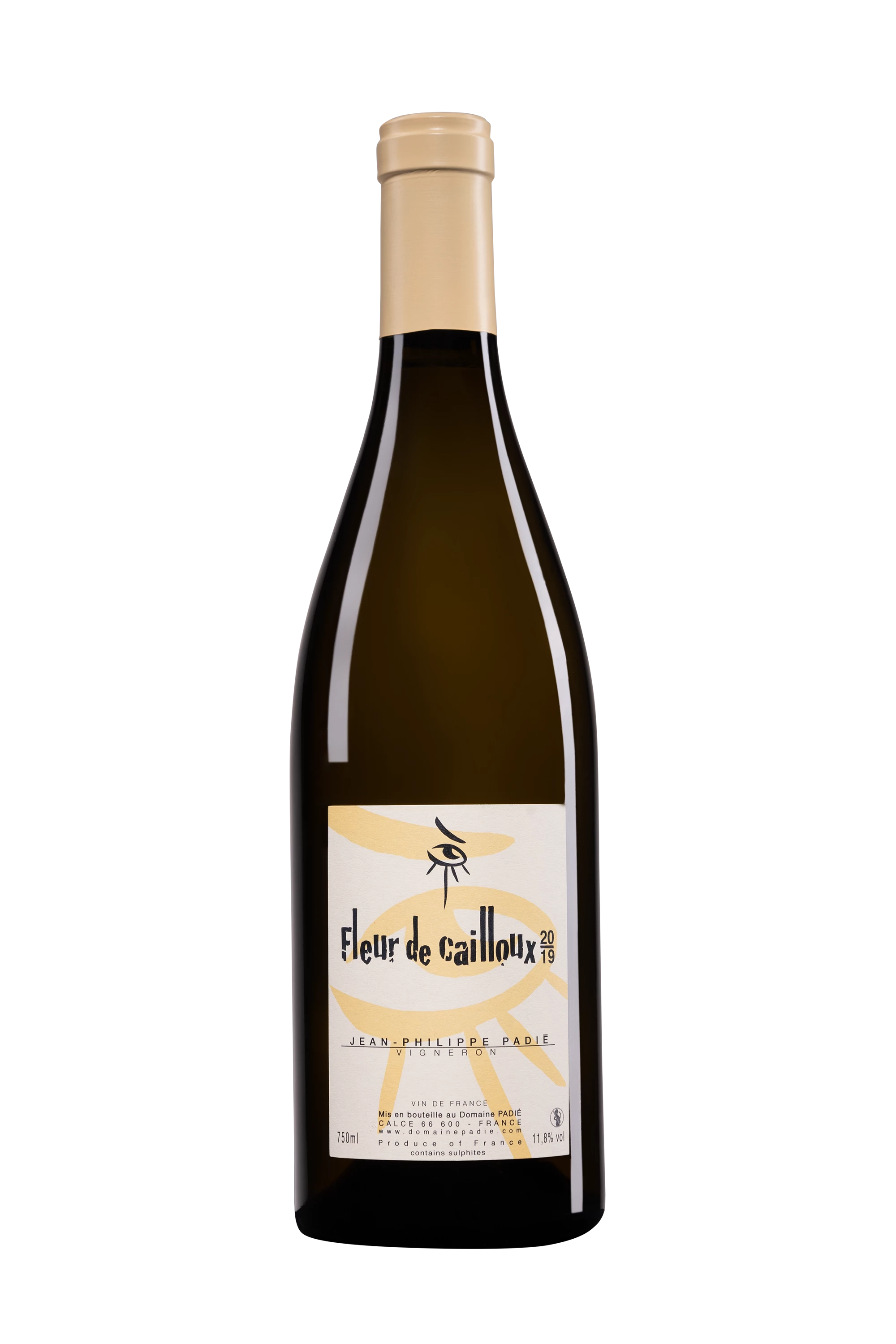 Domaine Jean-Philippe Padié - Vin de France "Fleur de Cailloux" Blanc 2019, 75cl