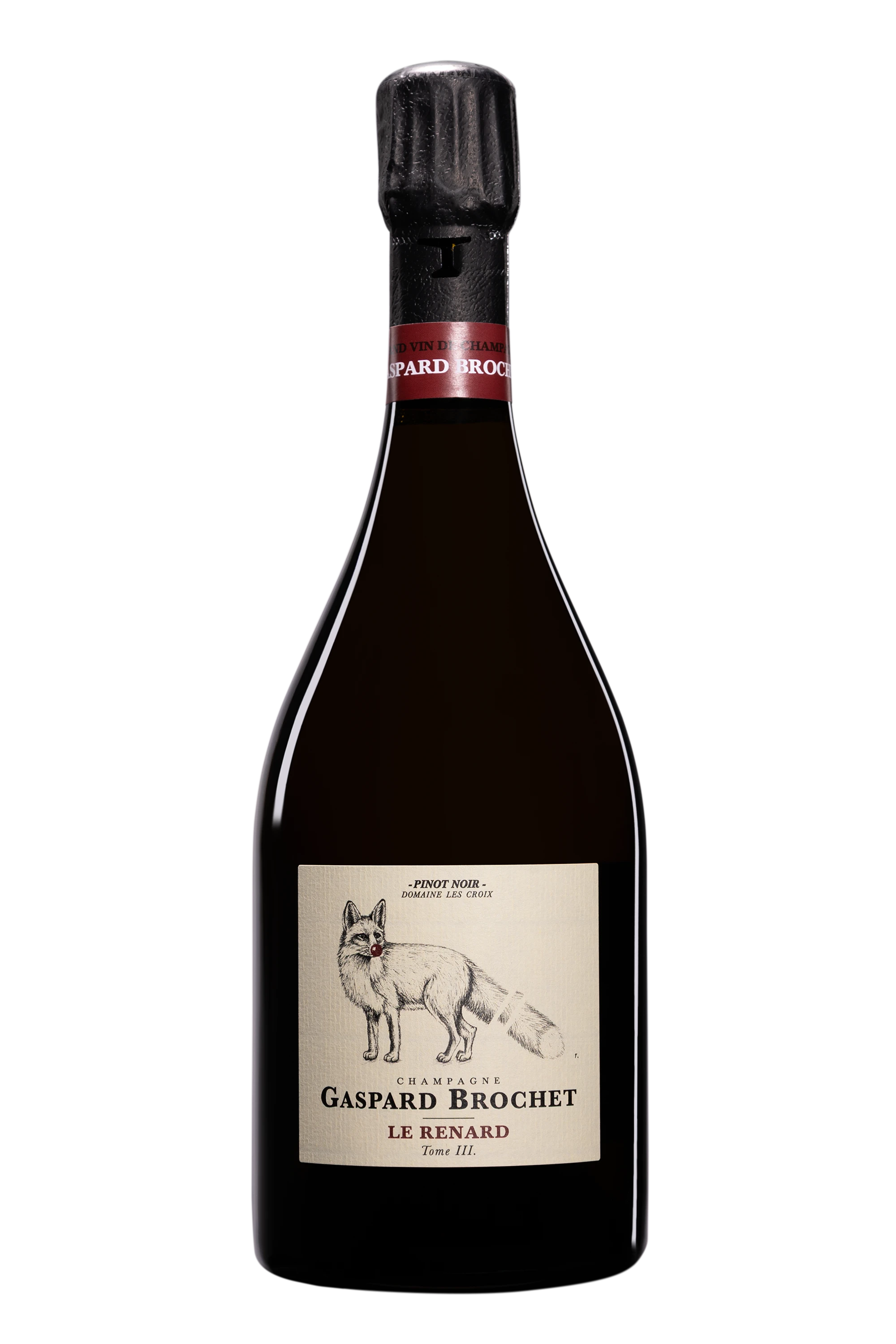 Domaine Gaspard Brochet - Champagne Brut Nature Blanc de Noirs Millésimé "Le Renard - Tome III" Blanc 2023 Dégorgement 27 Jan. 2026 12.5°, 75cl
