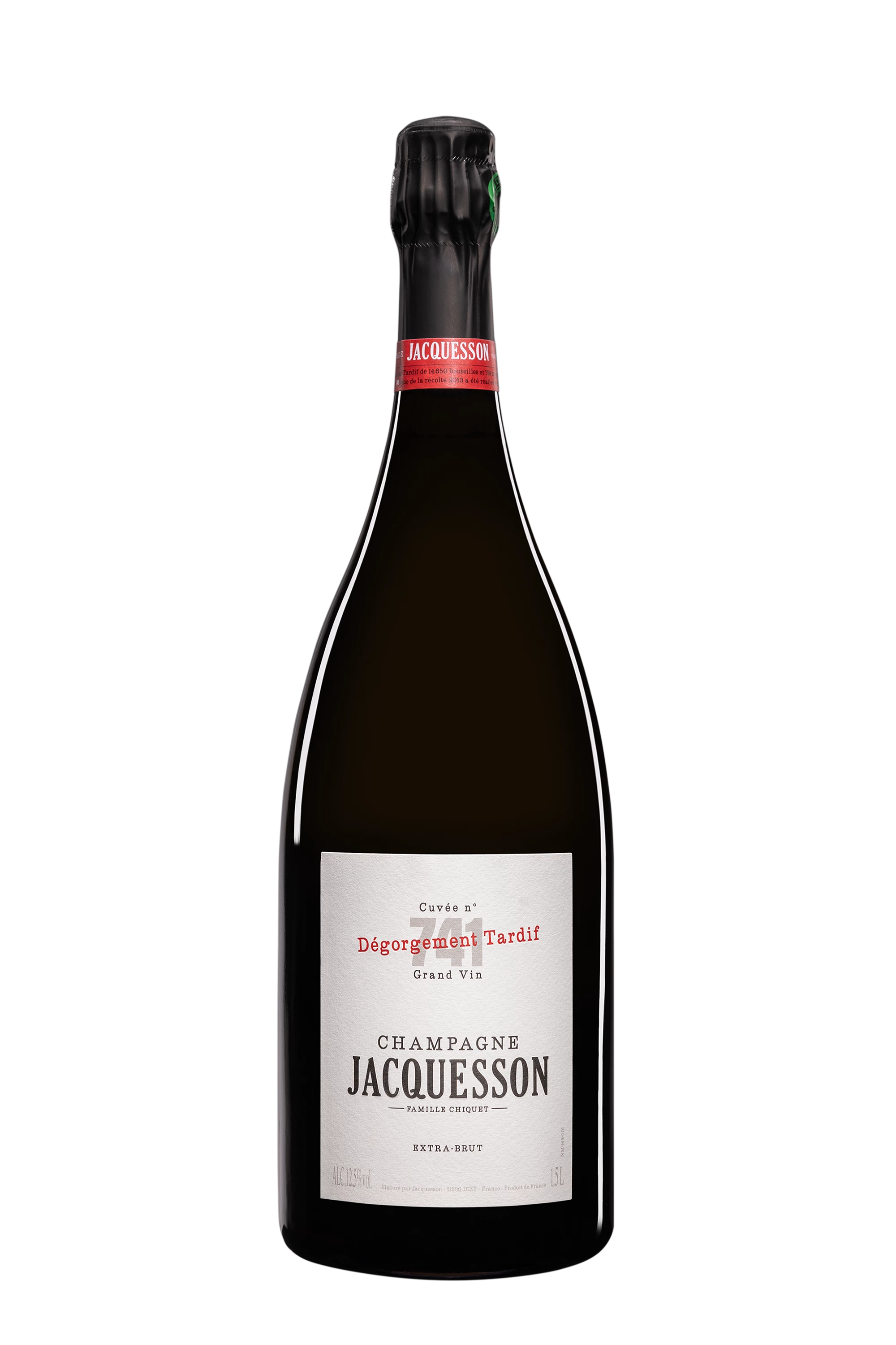 Domaine Jacquesson - Champagne Extra-Brut "741 Dégorgement Tardif" Blanc NV Giftbox, 150cl