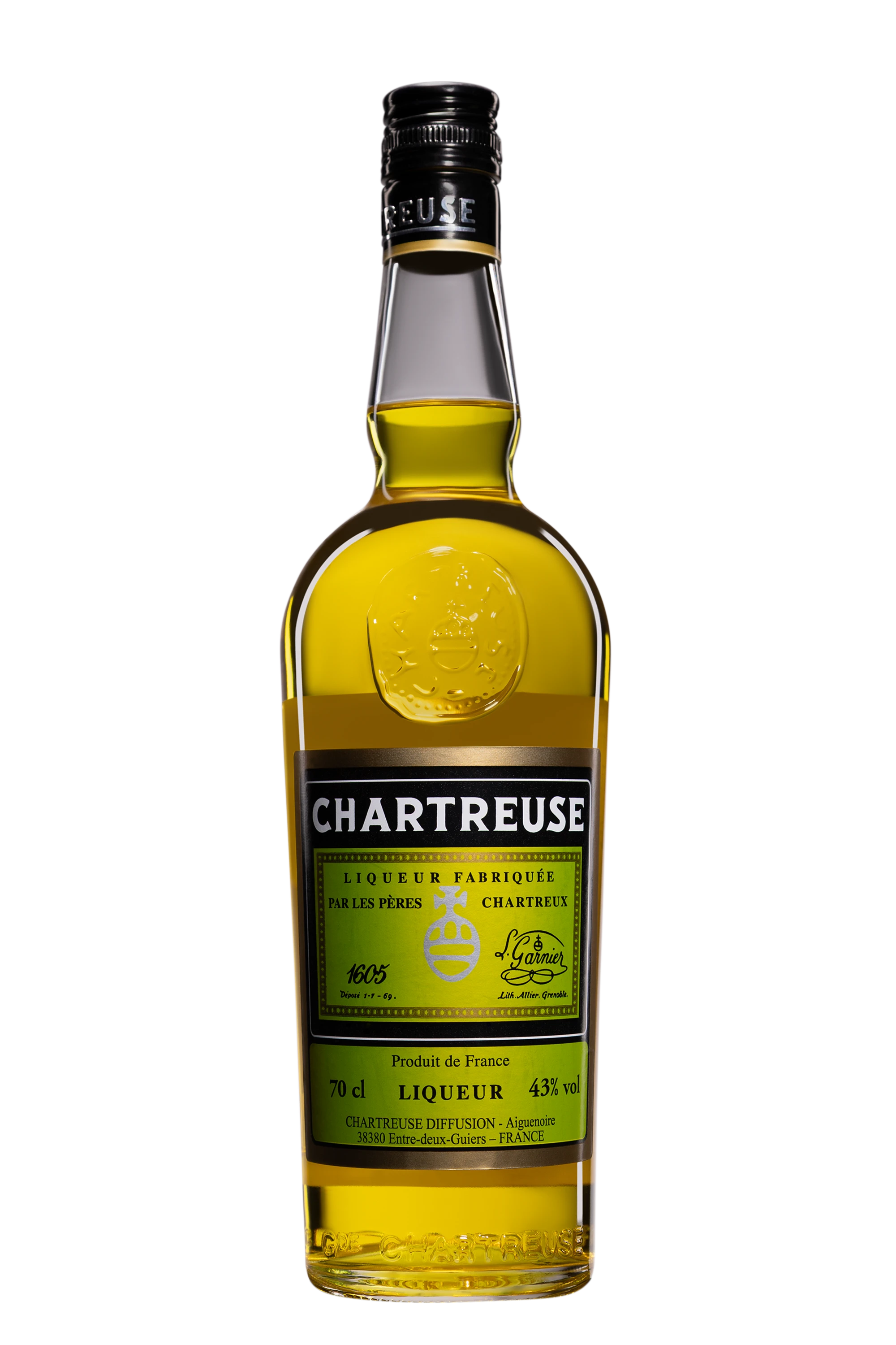 Chartreuse - Liqueur "Santa Tecla - Release 2021" Jaune 43°, 70cl