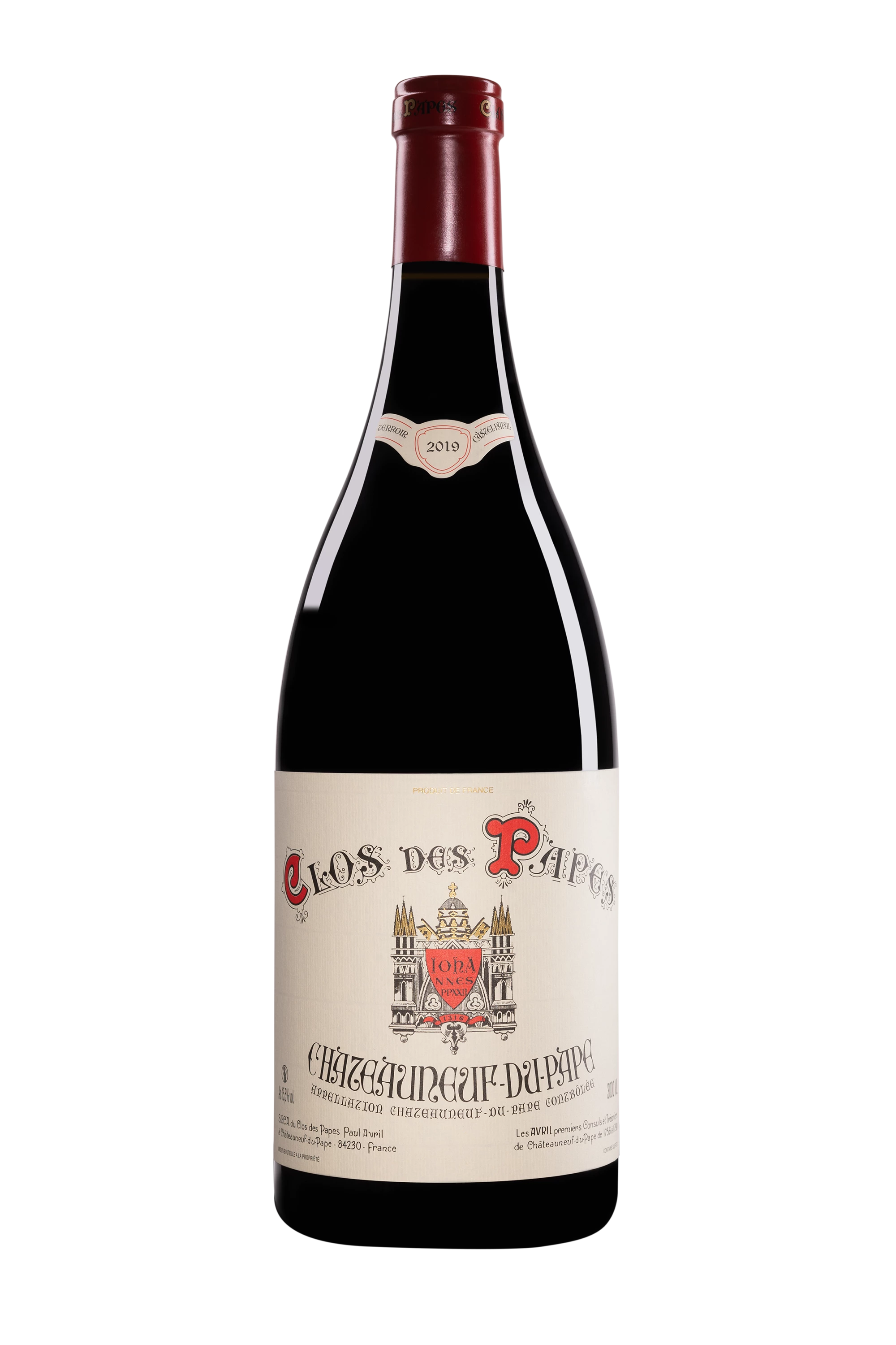 Clos des Papes - Châteauneuf-du-Pape Rouge 2019, 300cl
