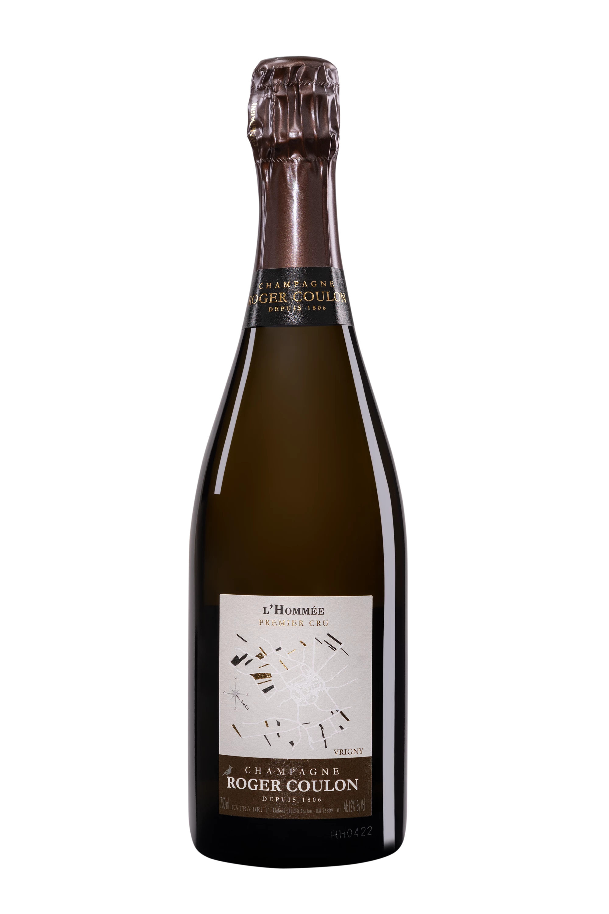 Domaine Roger Coulon - Champagne Extra-Brut 1er Cru "L'Hommée" Blanc NV 12°, 75cl