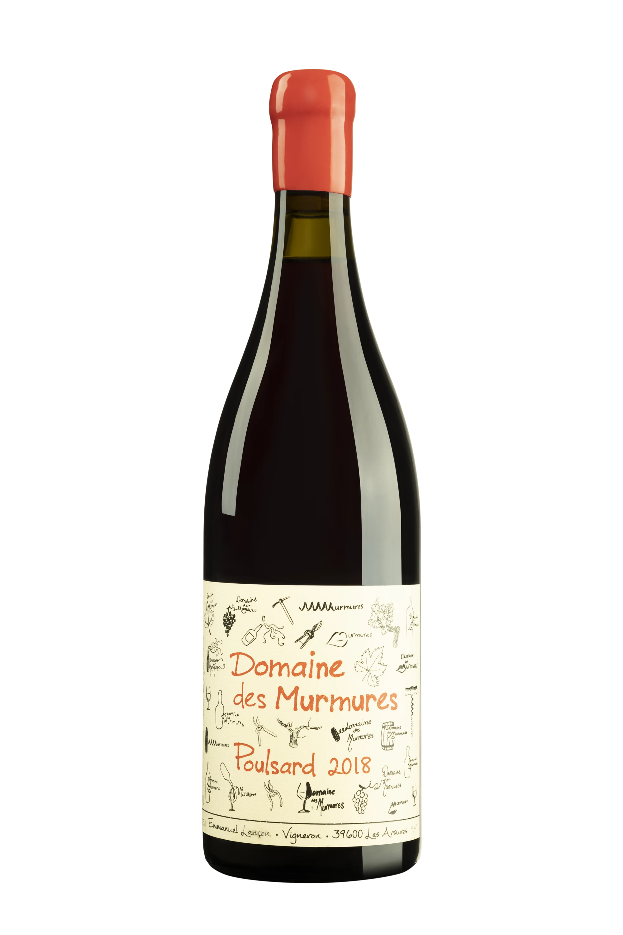 Domaine des Murmures - Vin de France "Poulsard" Rouge 2018 9.4°, 75cl