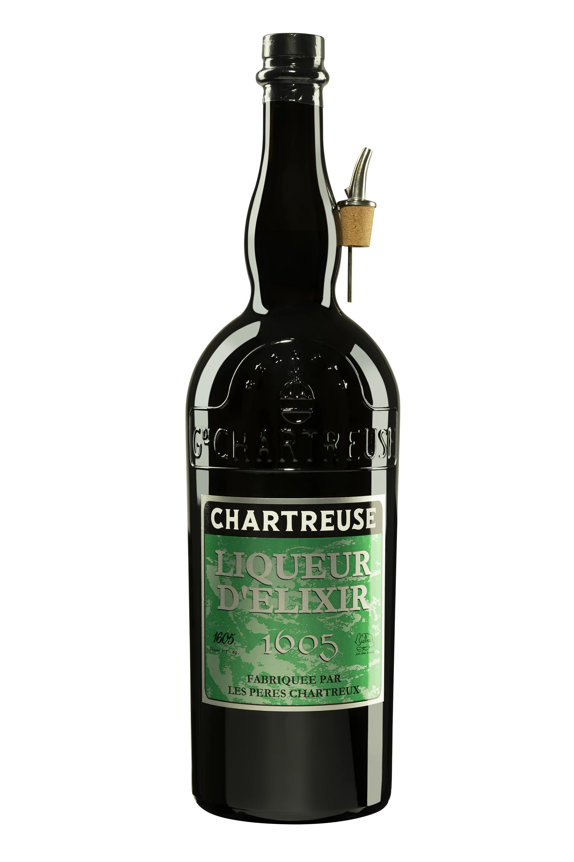 Chartreuse - Liqueur "Liqueur d'Elixir" Verte 56°, 300cl