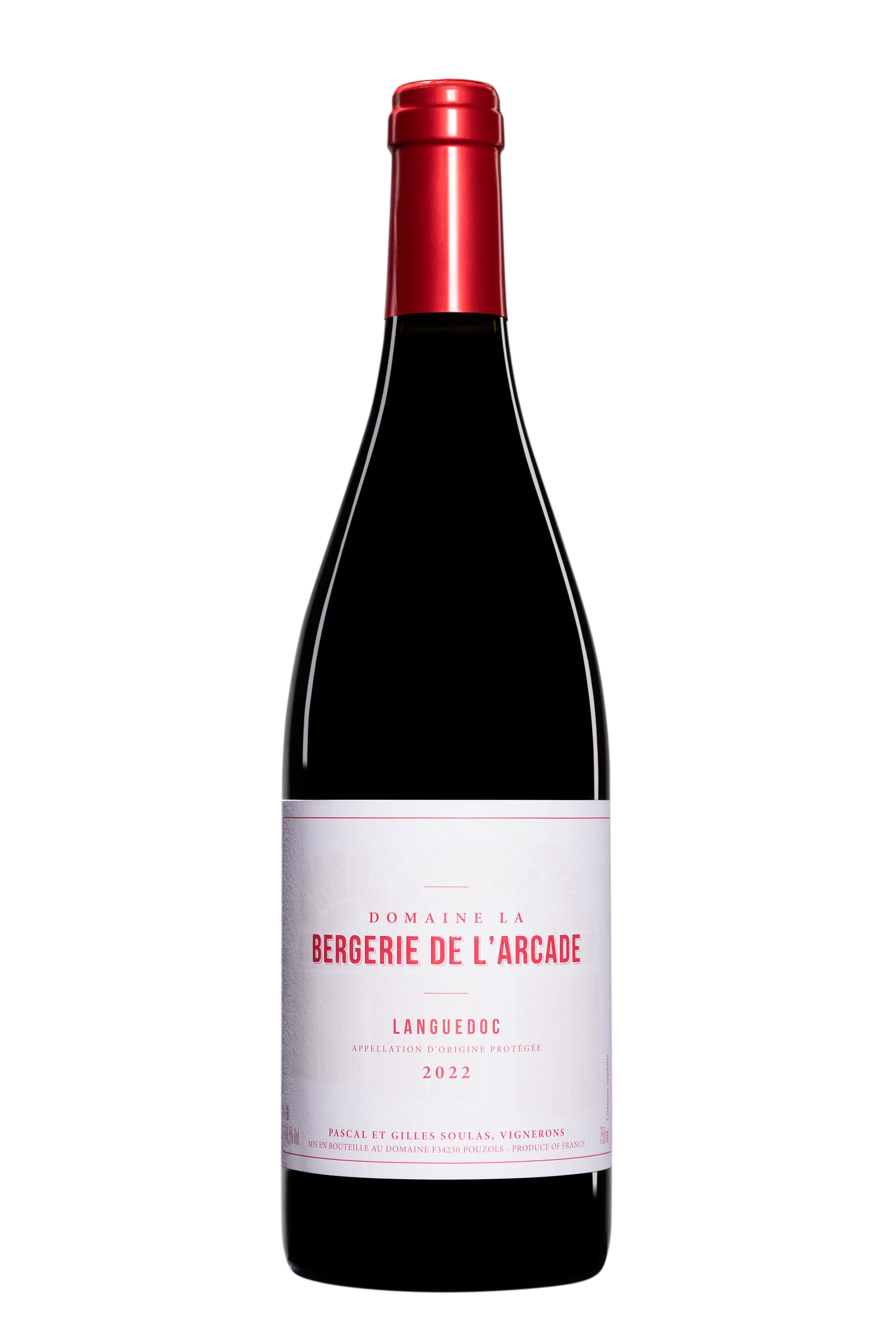 Domaine la Bergerie de l'Arcade - Languedoc Rouge 2022, 75cl