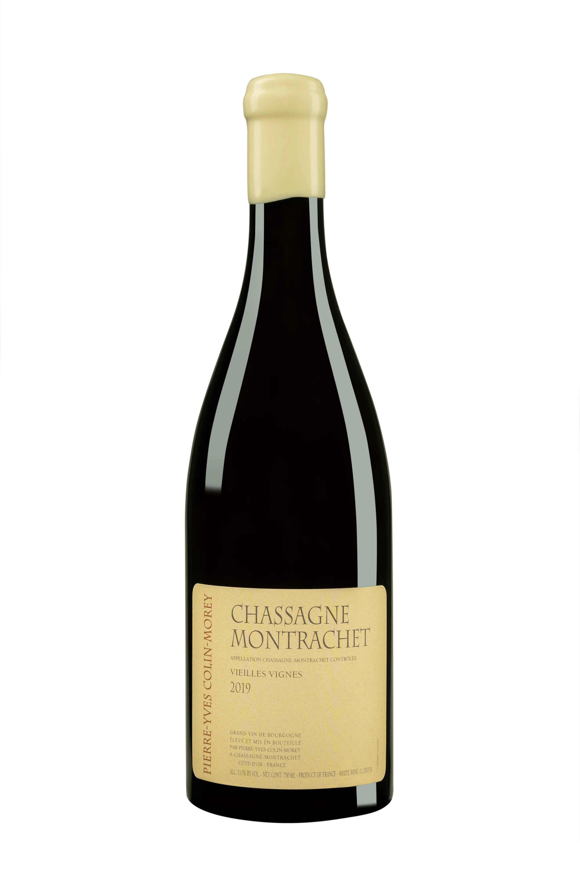 Domaine Pierre-Yves Colin-Morey - Chassagne-Montrachet Villages "Vieilles Vignes" Blanc 2019 13.5°, 75cl