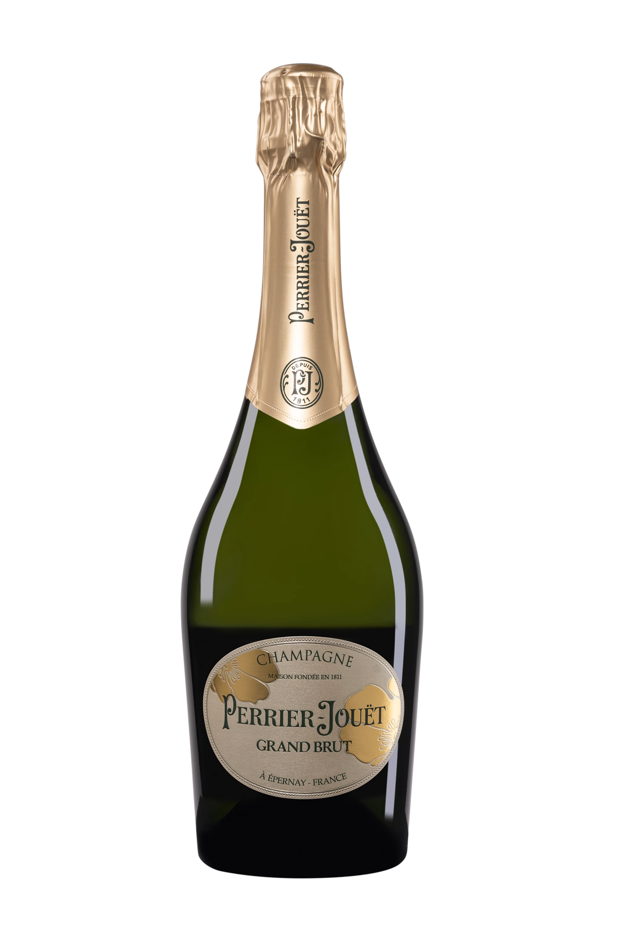 Maison Perrier Jouët - Champagne Brut "Grand Brut" Blanc NV Giftbox, 75cl