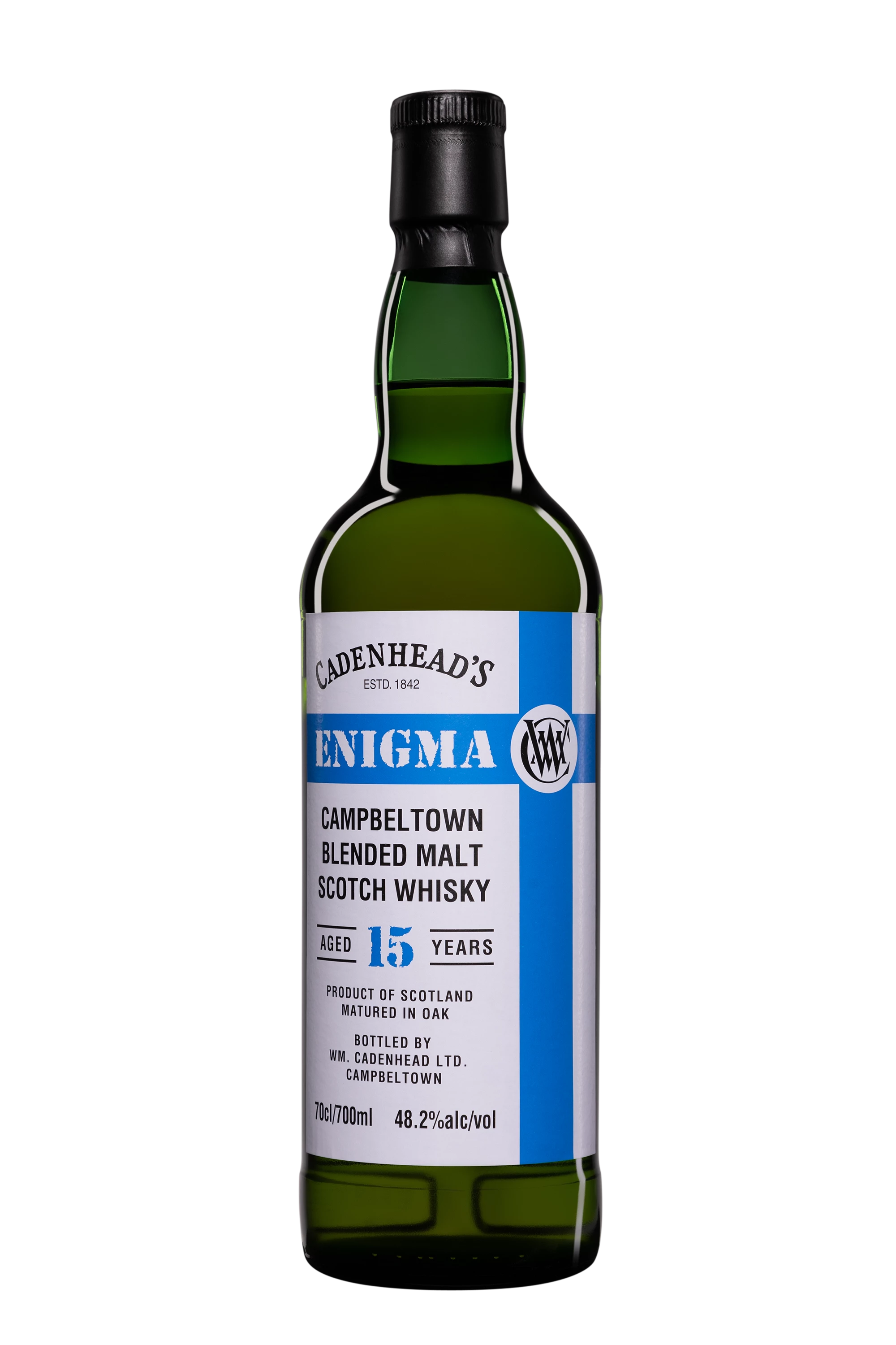 Cadenhead's - Blended Malt Scotch Whisky "15 Ans Enigma" 2008 48.2°, 70cl