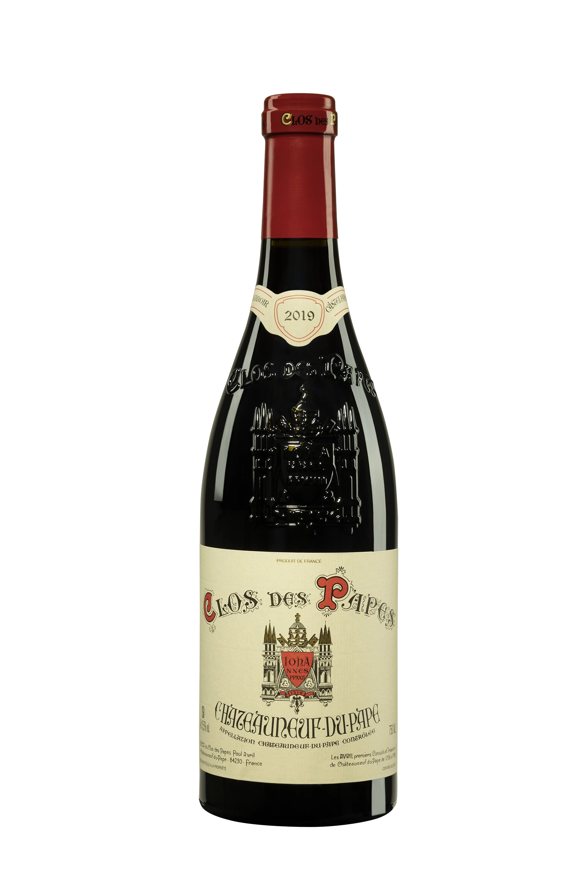 Clos des Papes - Châteauneuf-du-Pape Rouge 2019, 75cl