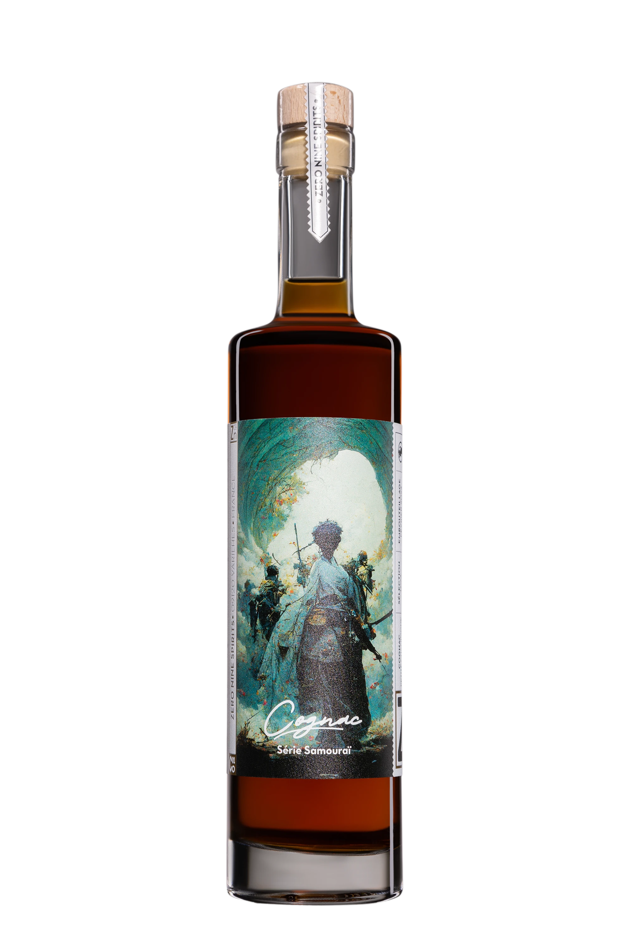 Zero Nine Spirits - Cognac Petite Champagne "Lot 73 - Série Samouraï" 54.8°, 50cl