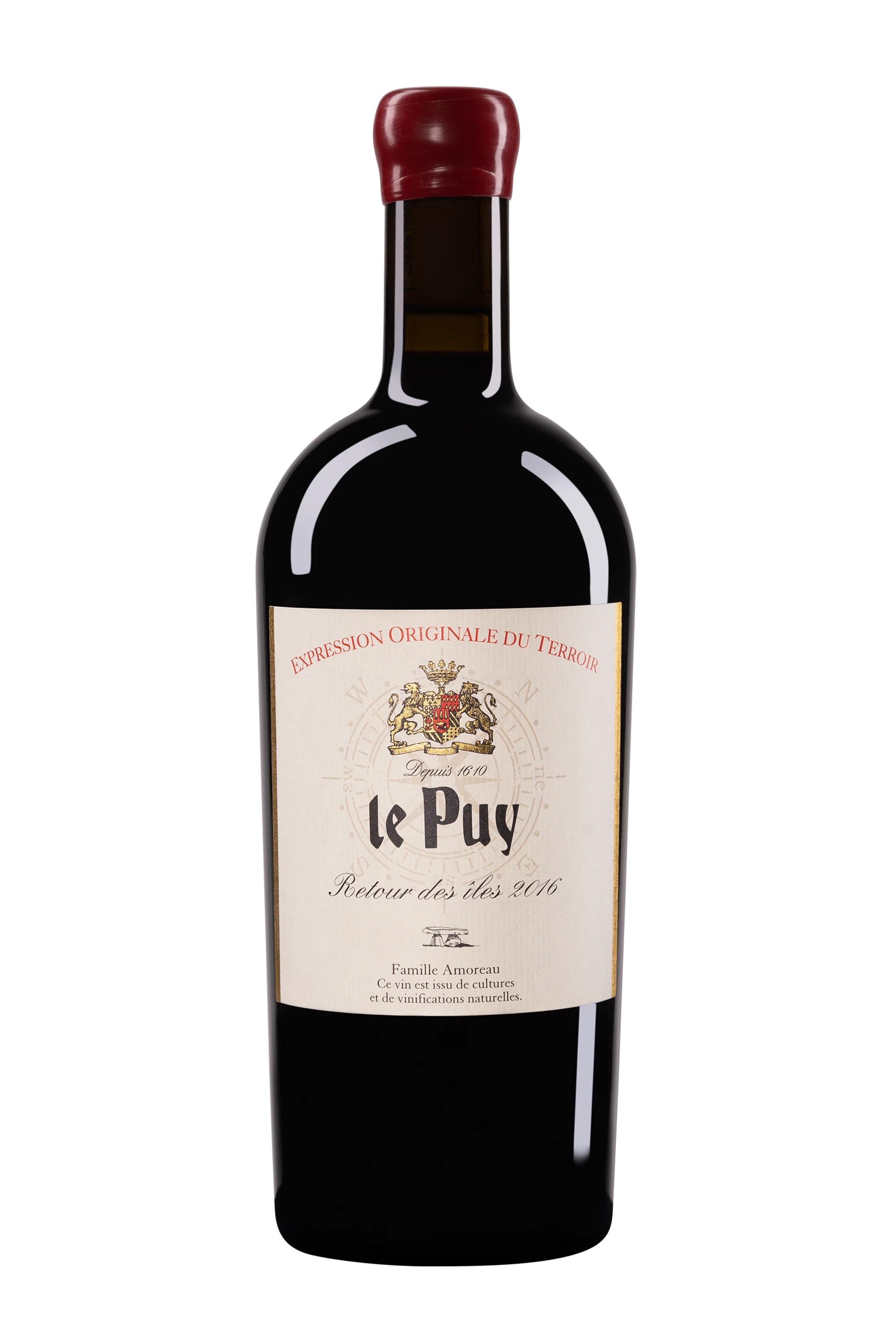 Château le Puy - Francs-Côtes de Bordeaux "Retour des Îles" Rouge 2016 14°, 75cl