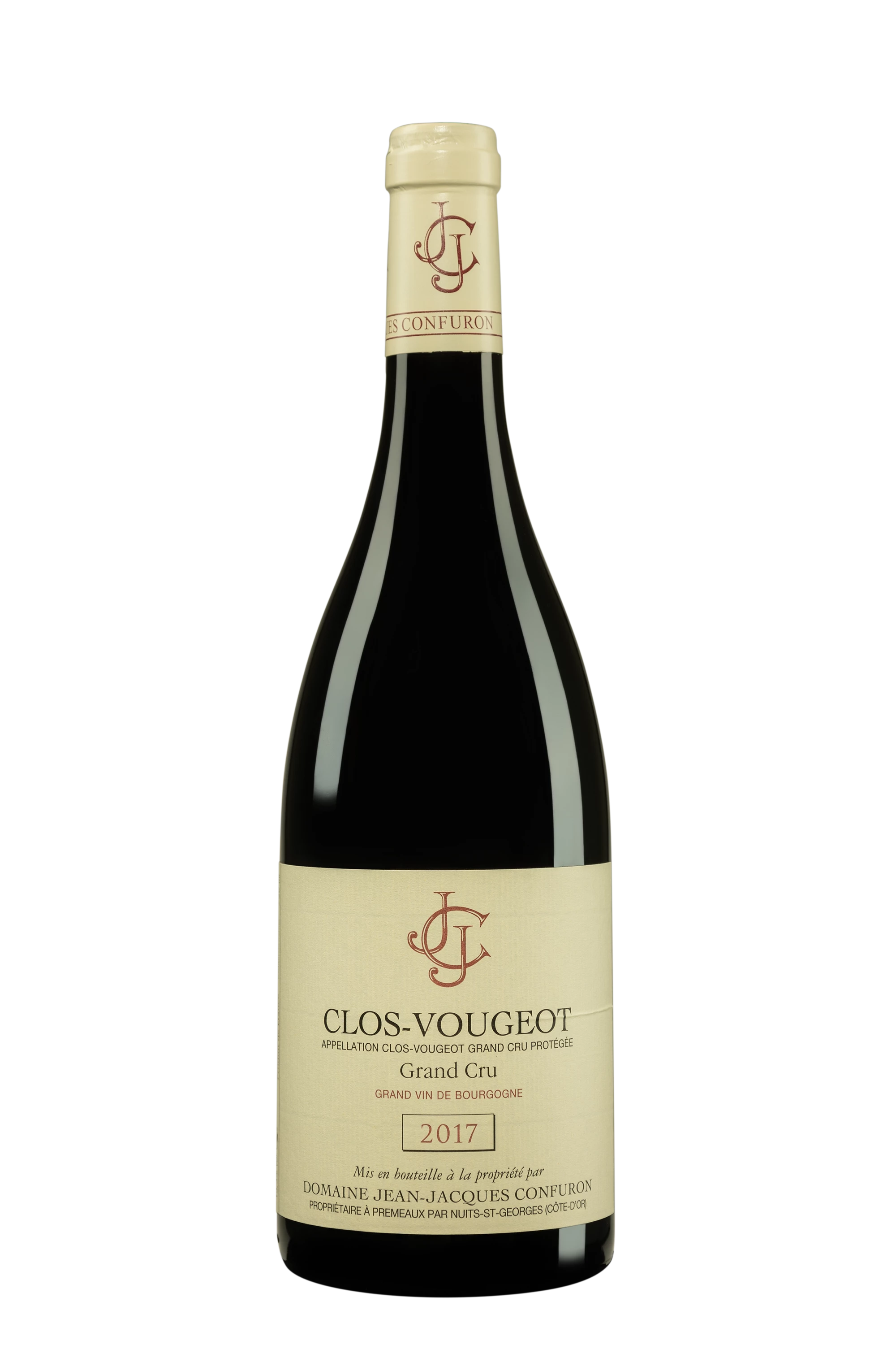 Domaine Jean-Jacques Confuron - Clos de Vougeot Grand Cru Rouge 2017, 75cl