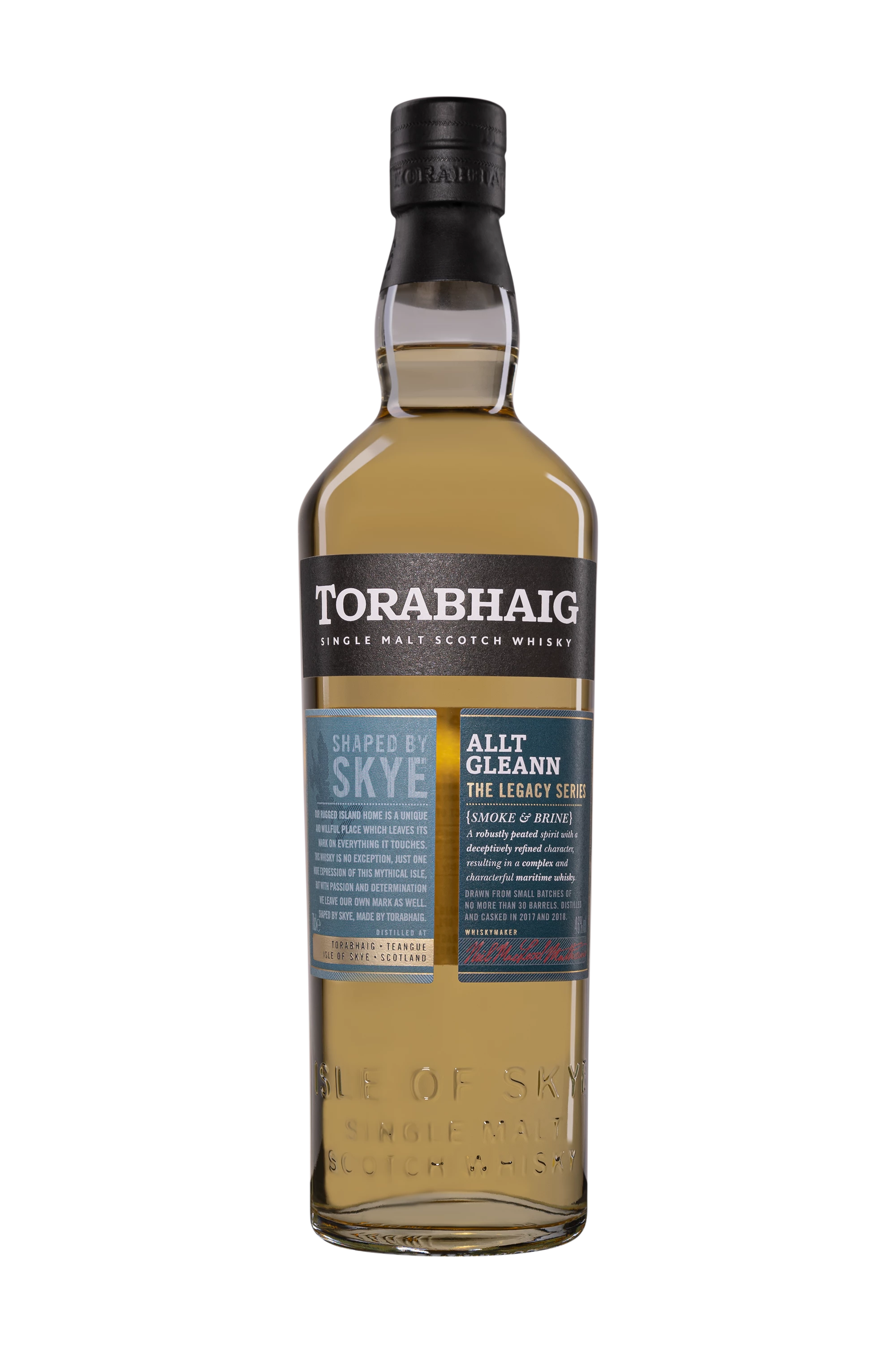 Torabhaig - Single Malt Scotch Whisky "3 Ans The Legacy Series - Allt Gleann" 2017 46° Giftbox, 70cl