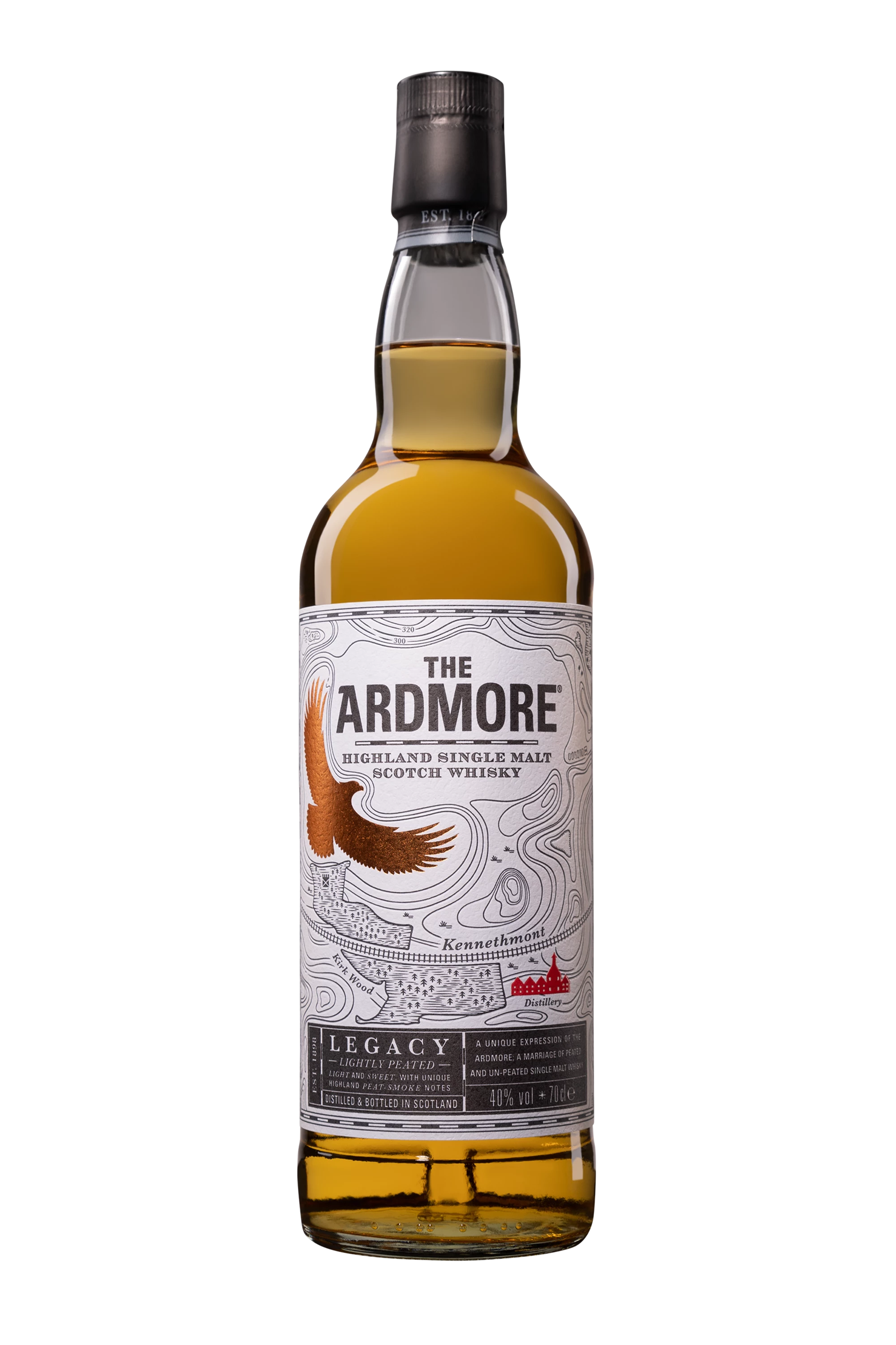Ardmore - Single Malt Scotch Whisky "Legacy" 40° Giftbox, 70cl