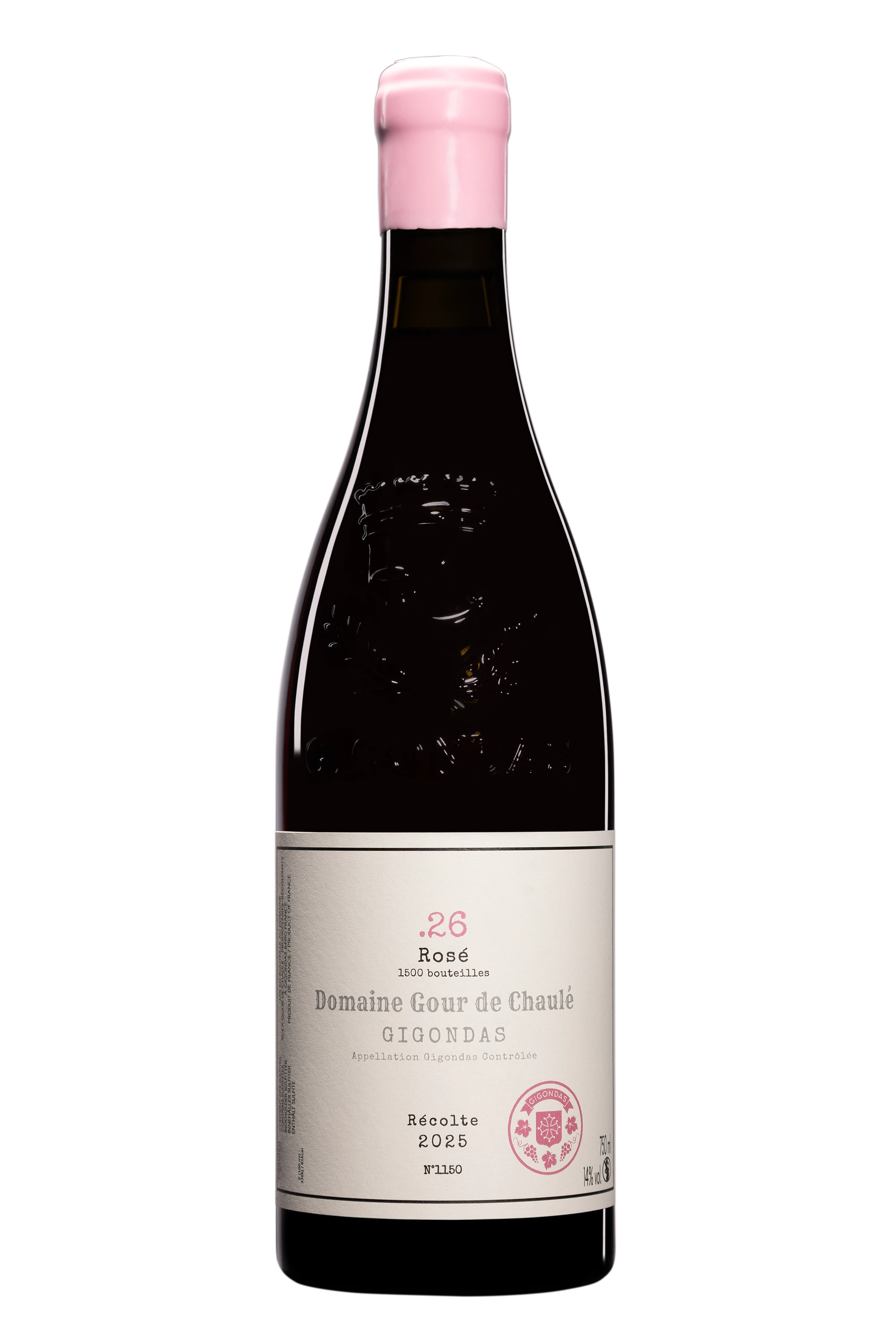 Domaine Gour de Chaulé - Gigondas "Rosé .26" Rosé 2025 14°, 75cl