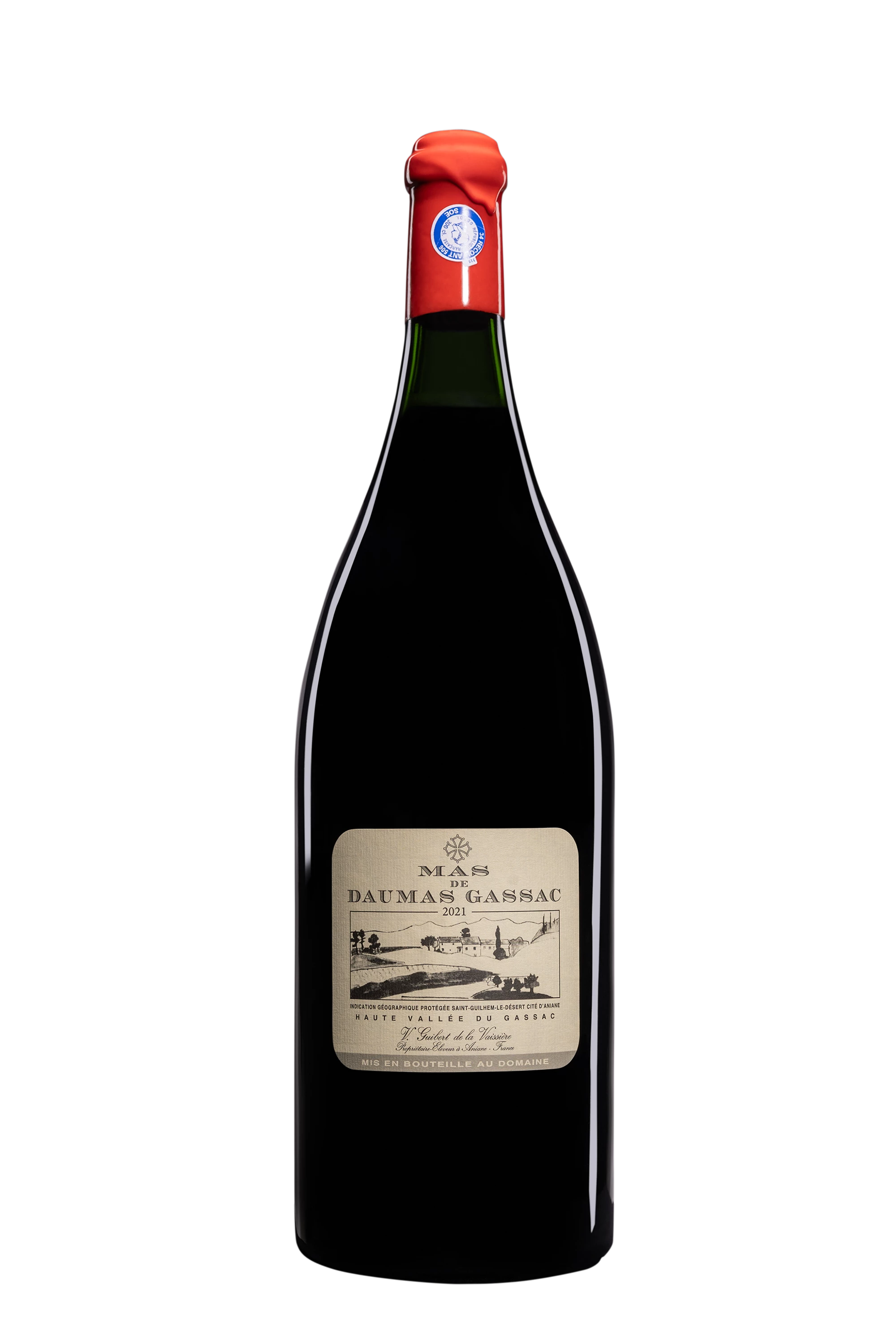 Mas Daumas Gassac - Vin de Pays de Saint Guilhem-le-Désert - Cité d'Aniane Rouge 2021, 300cl