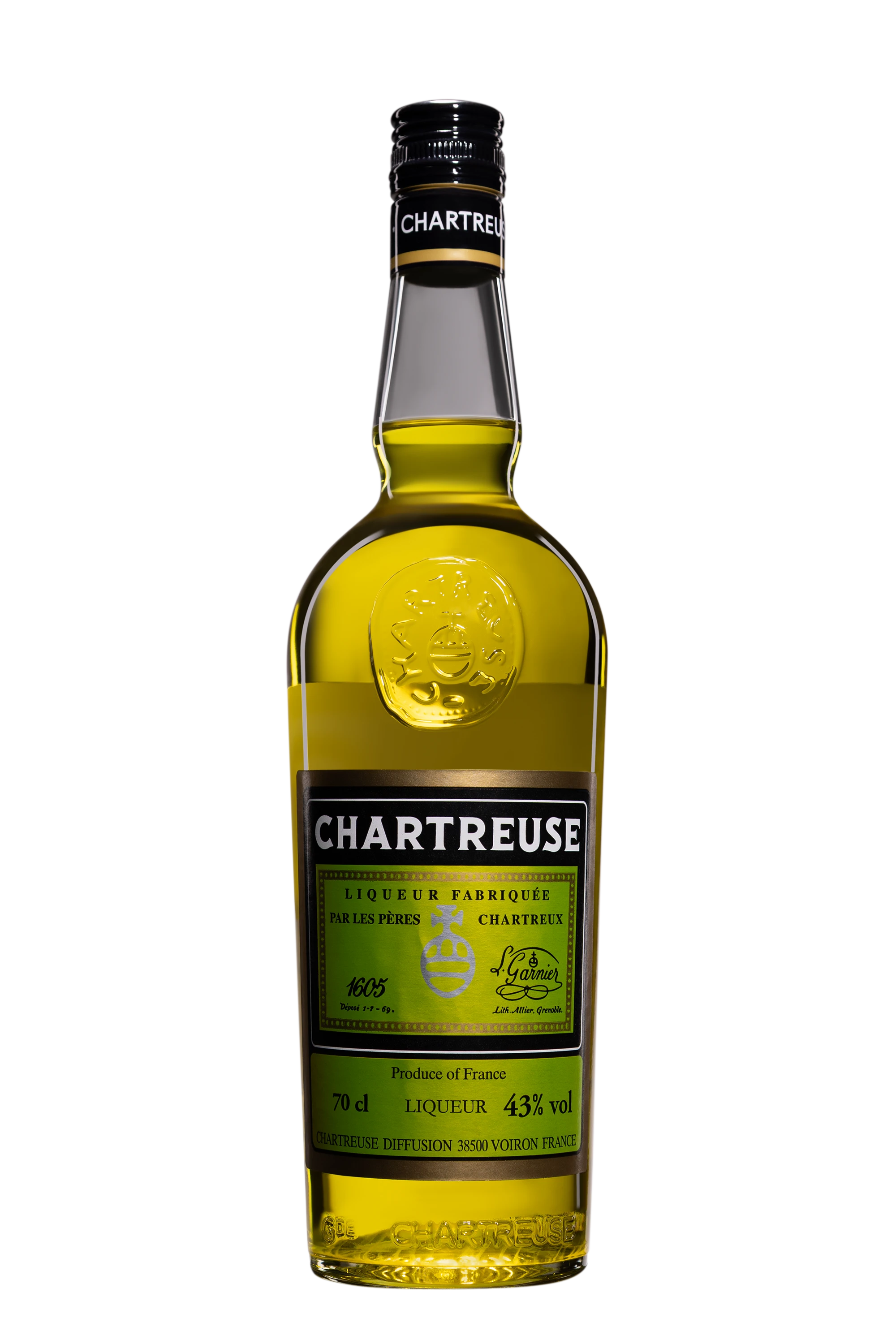 Chartreuse - Liqueur "Santa Tecla - Release 2018" Jaune 43°, 70cl