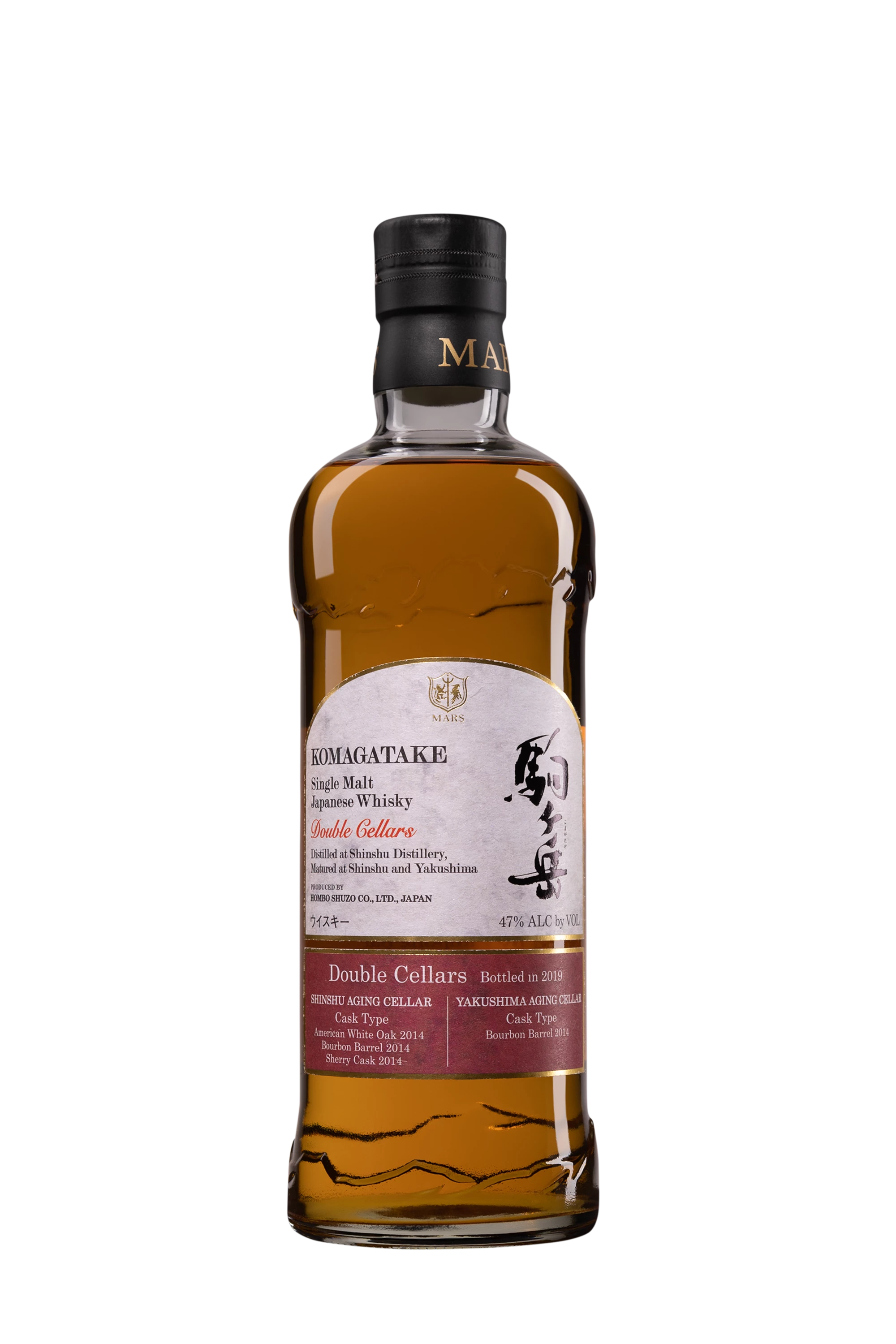 Mars - Single Malt Japanese Whisky "Komagatake Double Cellar - Release 2019" 47° Giftbox, 70cl