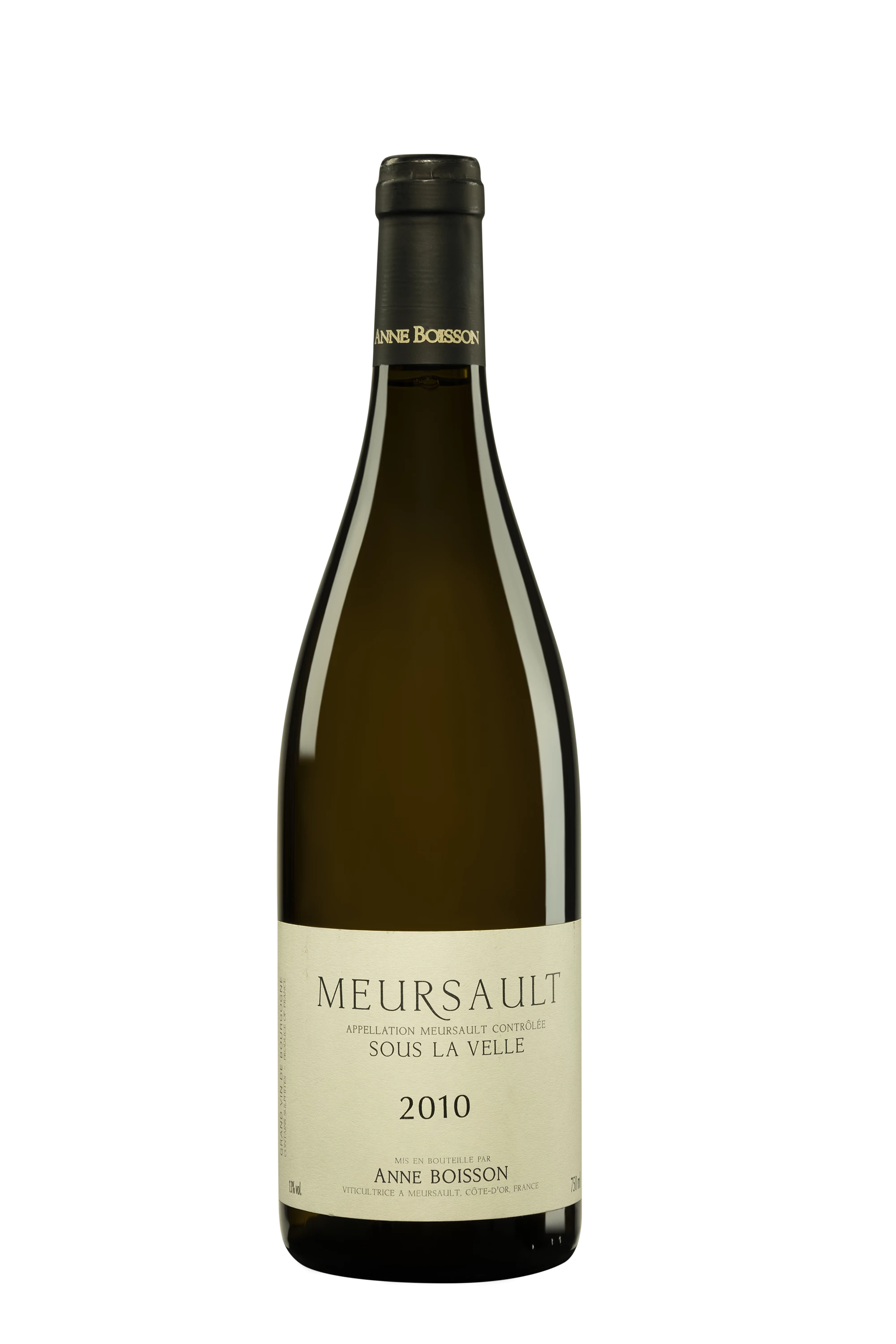 Domaine Anne Boisson - Meursault "Sous la Velle" Blanc 2010, 75cl