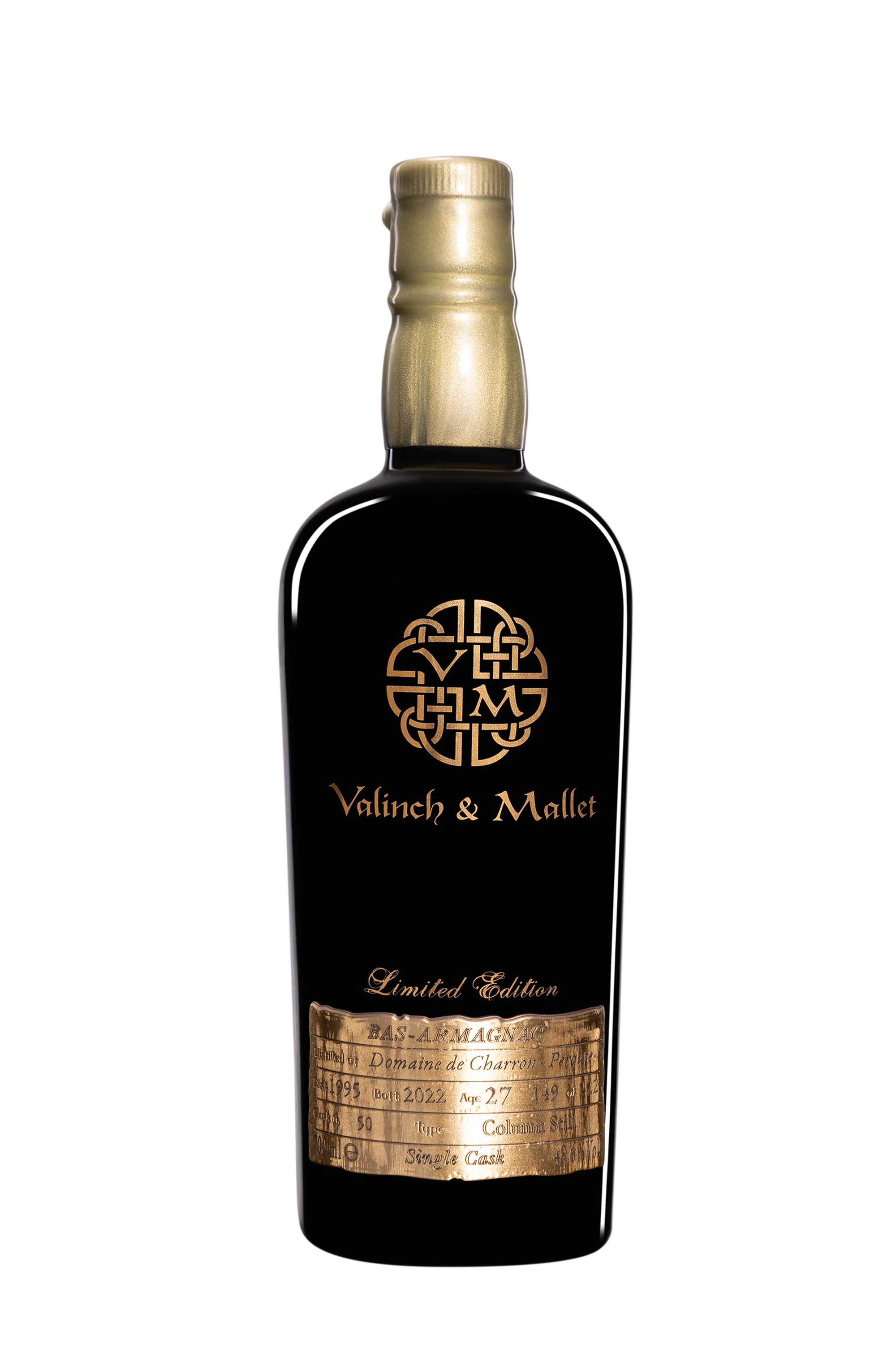 Valinch & Mallet - Bas-Armagnac "27 Ans Domaine de Charron" 1995 48.6° Giftbox, 70cl