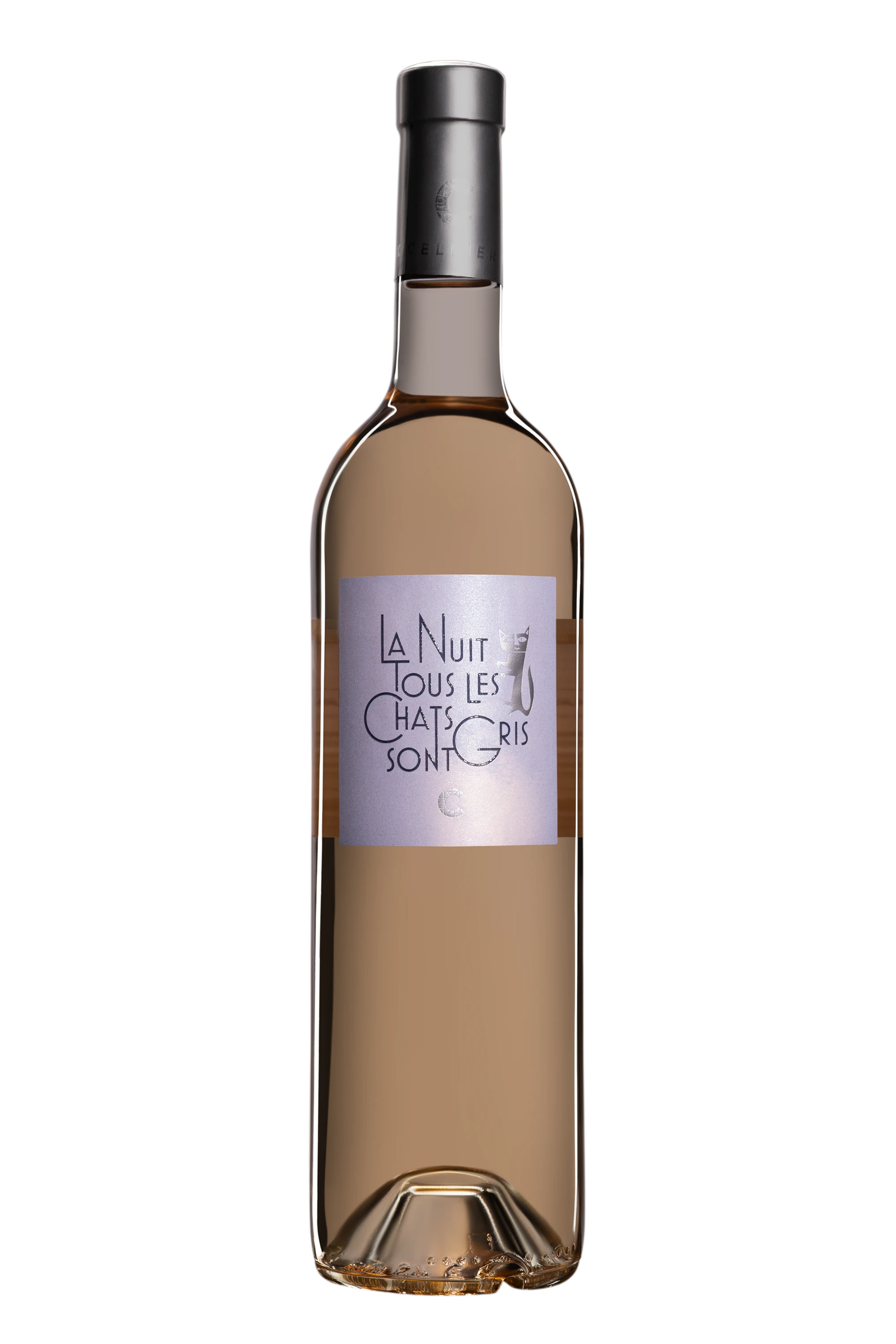 Cellier des Chartreux - Vin de Pays du Gard "La Nuit tous les Chats sont Gris" Rosé 2025 11.5°, 75cl