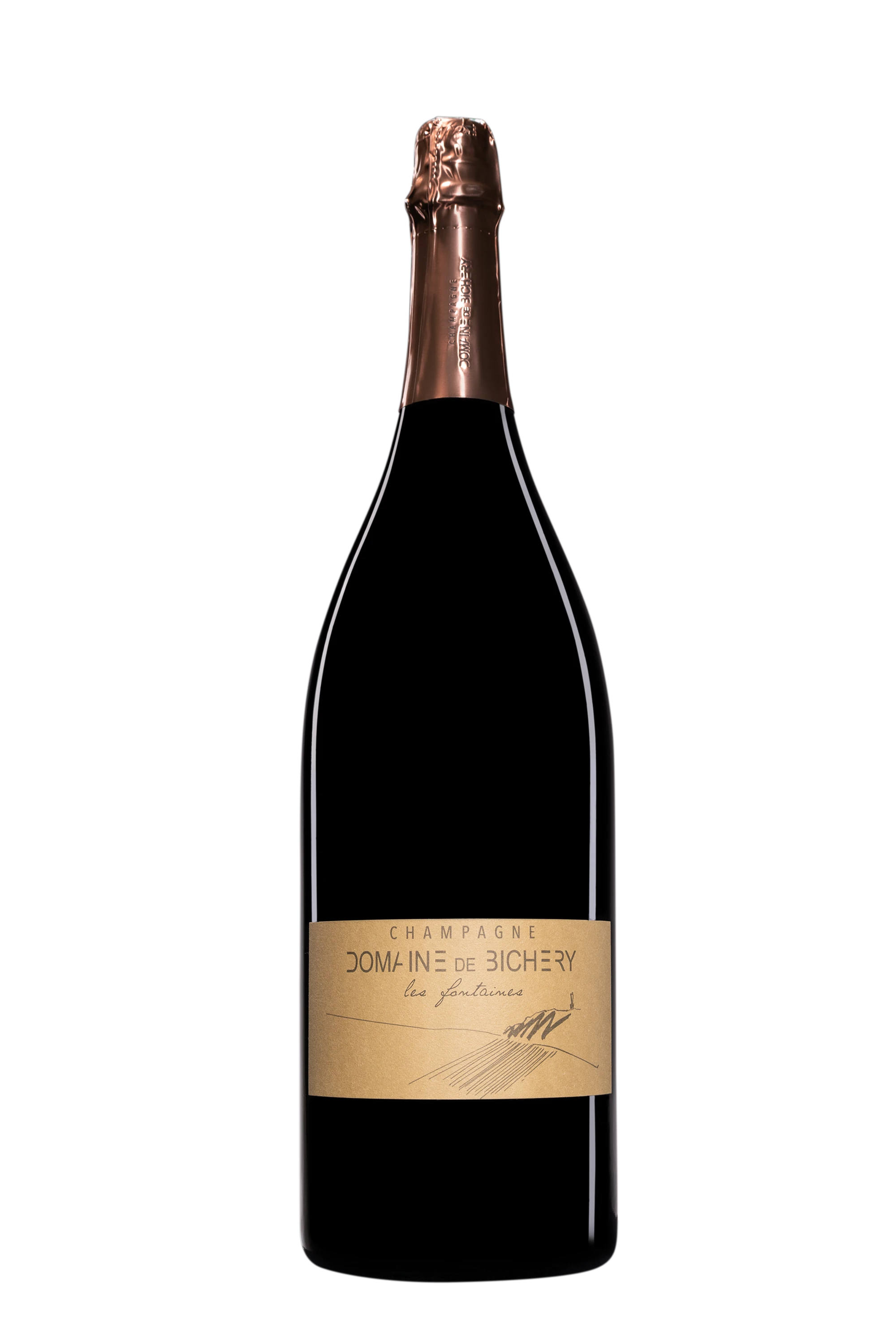 Domaine de Bichery - Champagne Brut Nature "Les Fontaines" Rosé Vendange 2018 Dégorgement 07.2023 12°, 300cl
