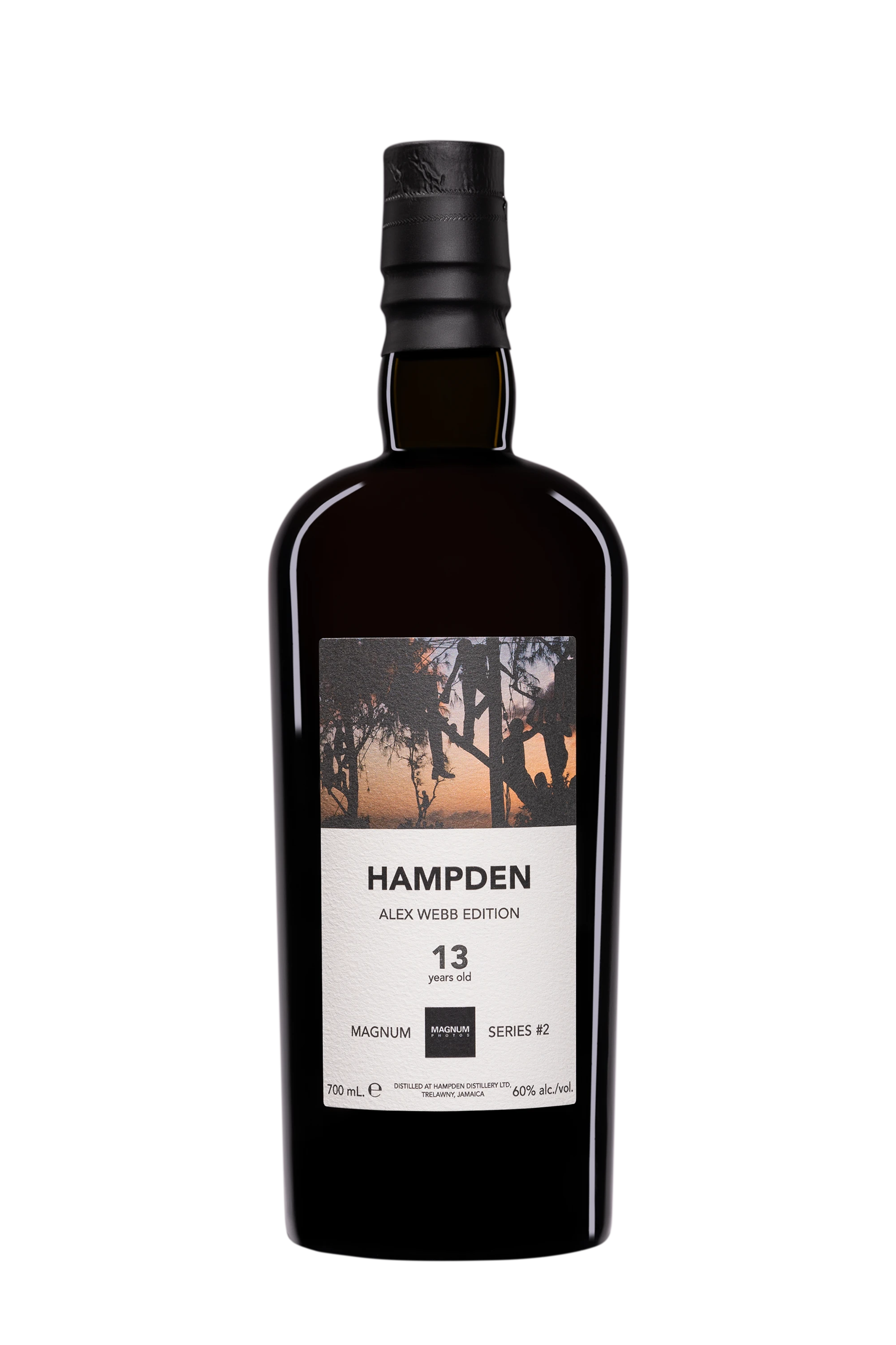 Vélier - Molasses Jamaican Rhum "13 Ans Hampden - Alex Webb - Magnum Photos Series #2" Brun 2010 60° Giftbox, 70cl