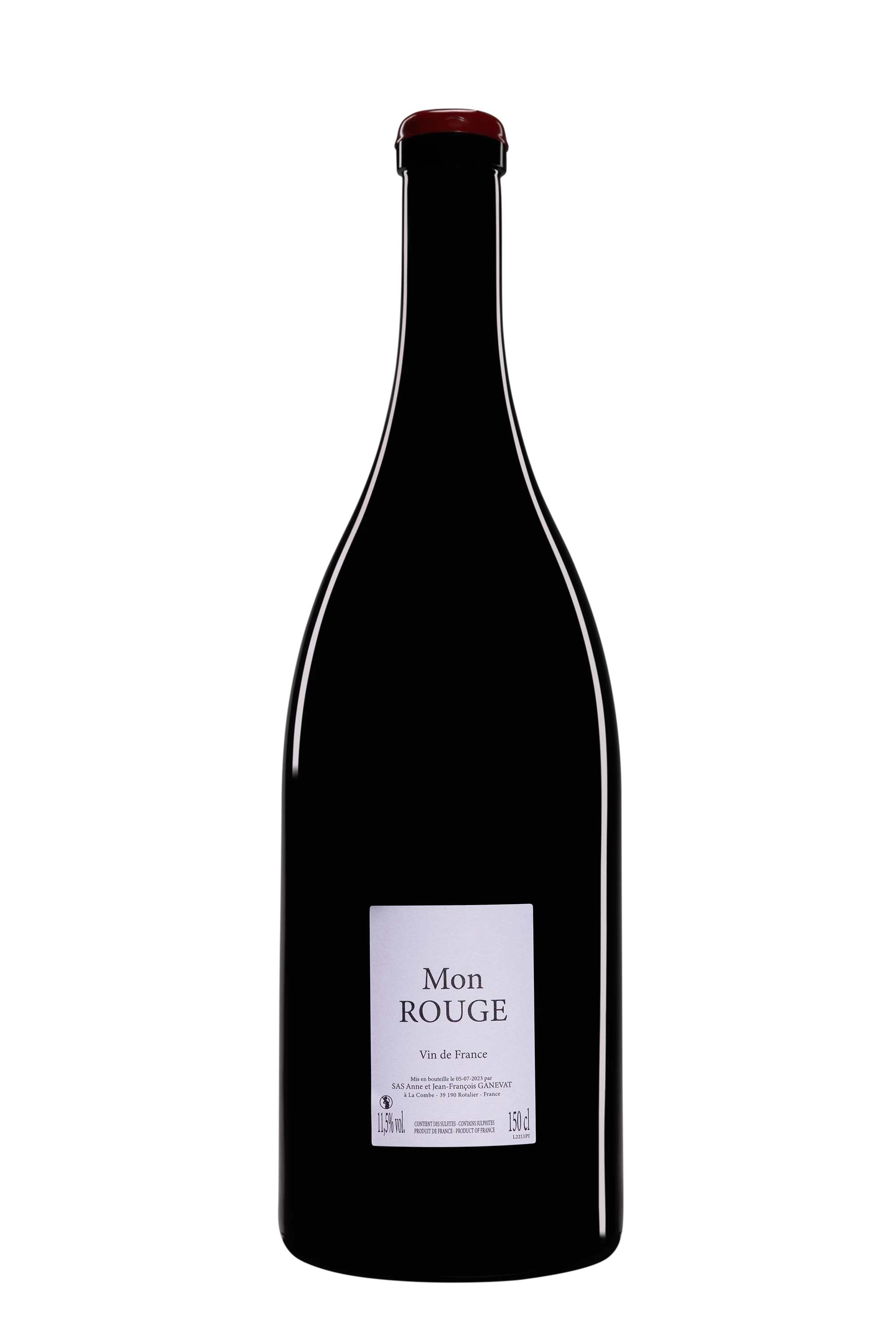 Maison Anne et Jean-François Ganevat - Vin de France "Mon Rouge" Rouge NV, 150cl