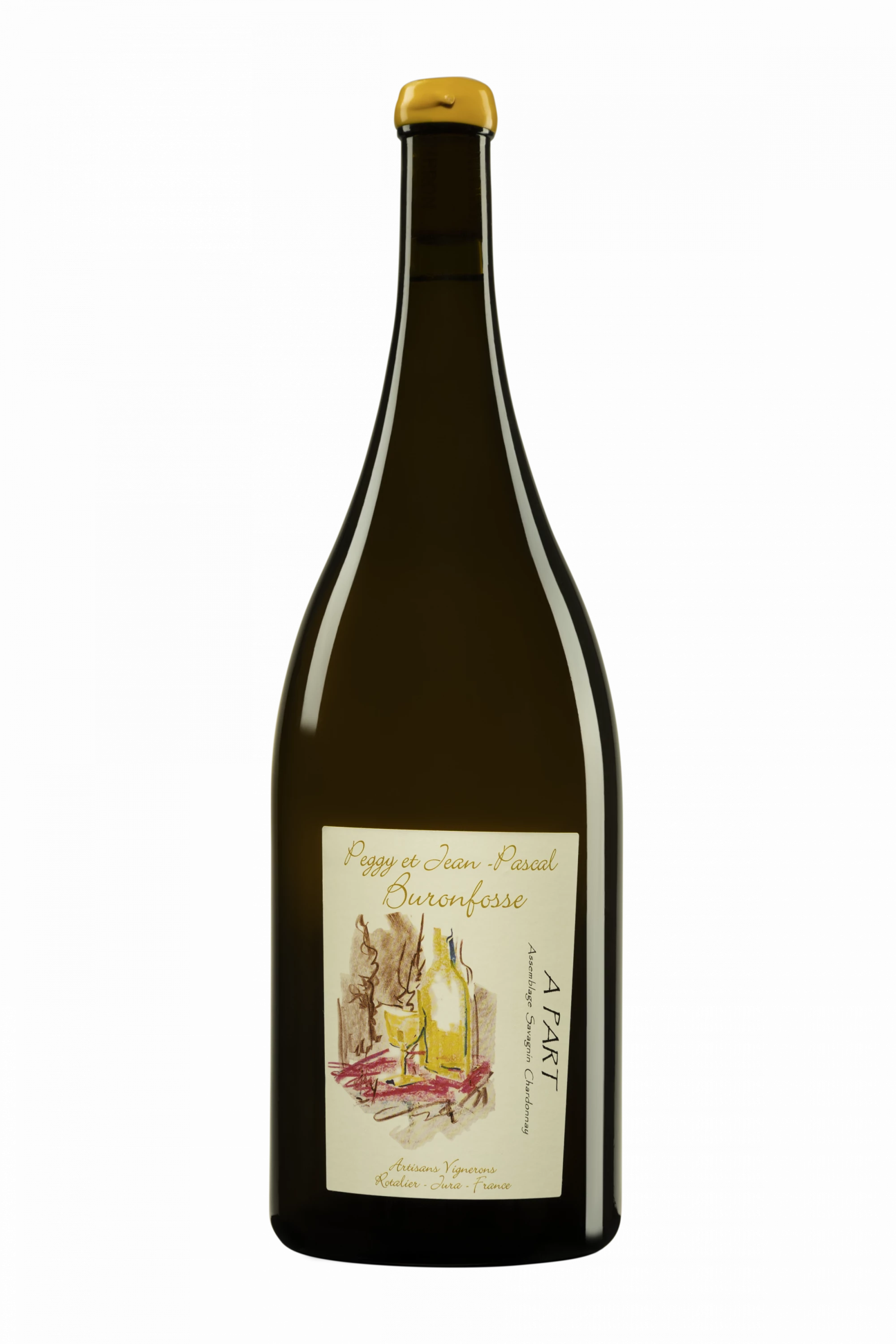 Domaine Peggy et Jean-Pascal Buronfosse - Côtes du Jura "A Part" Blanc NV, 150cl