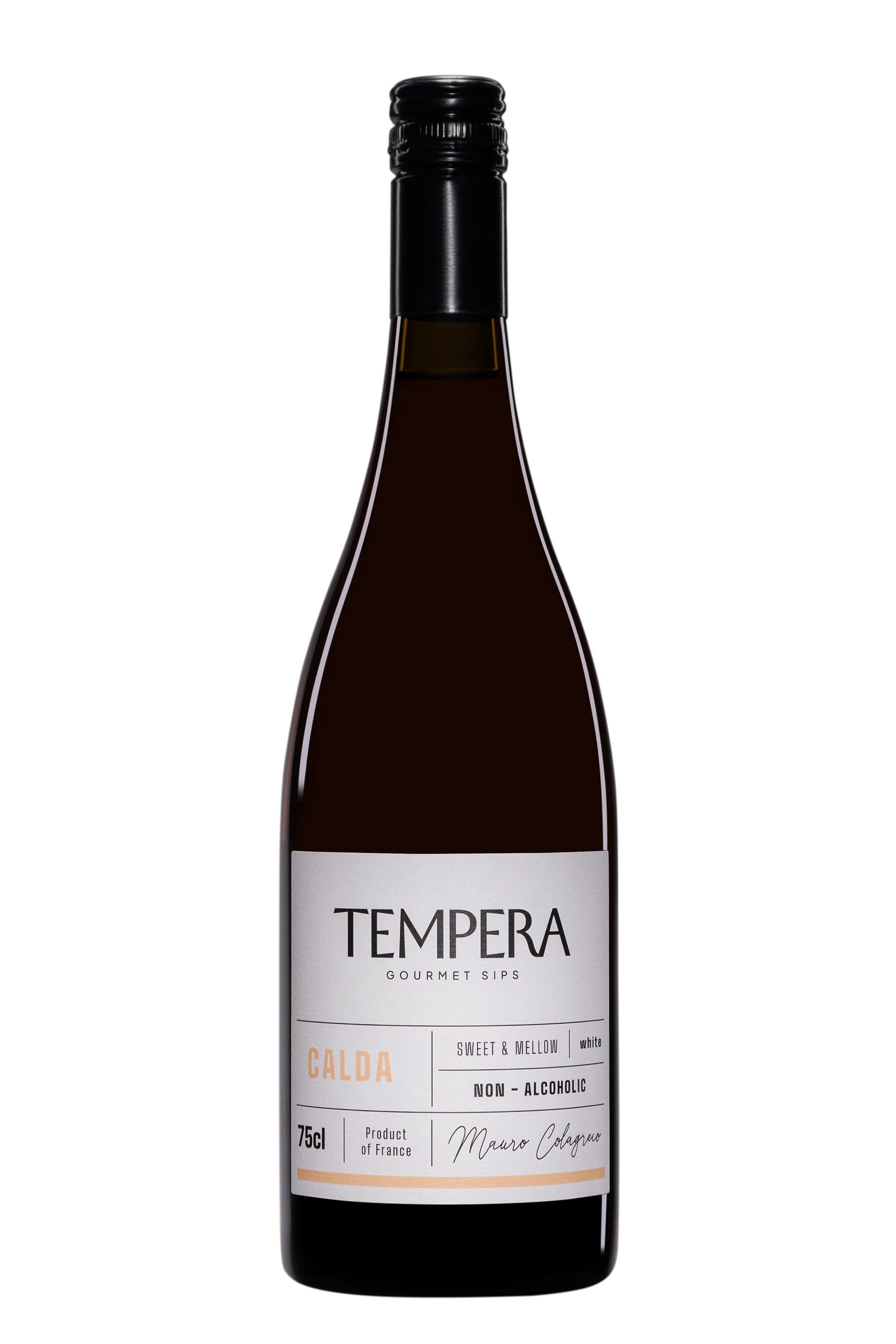 Tempera - Boisson infusé sans alcool "Calda" Blanc, 75cl