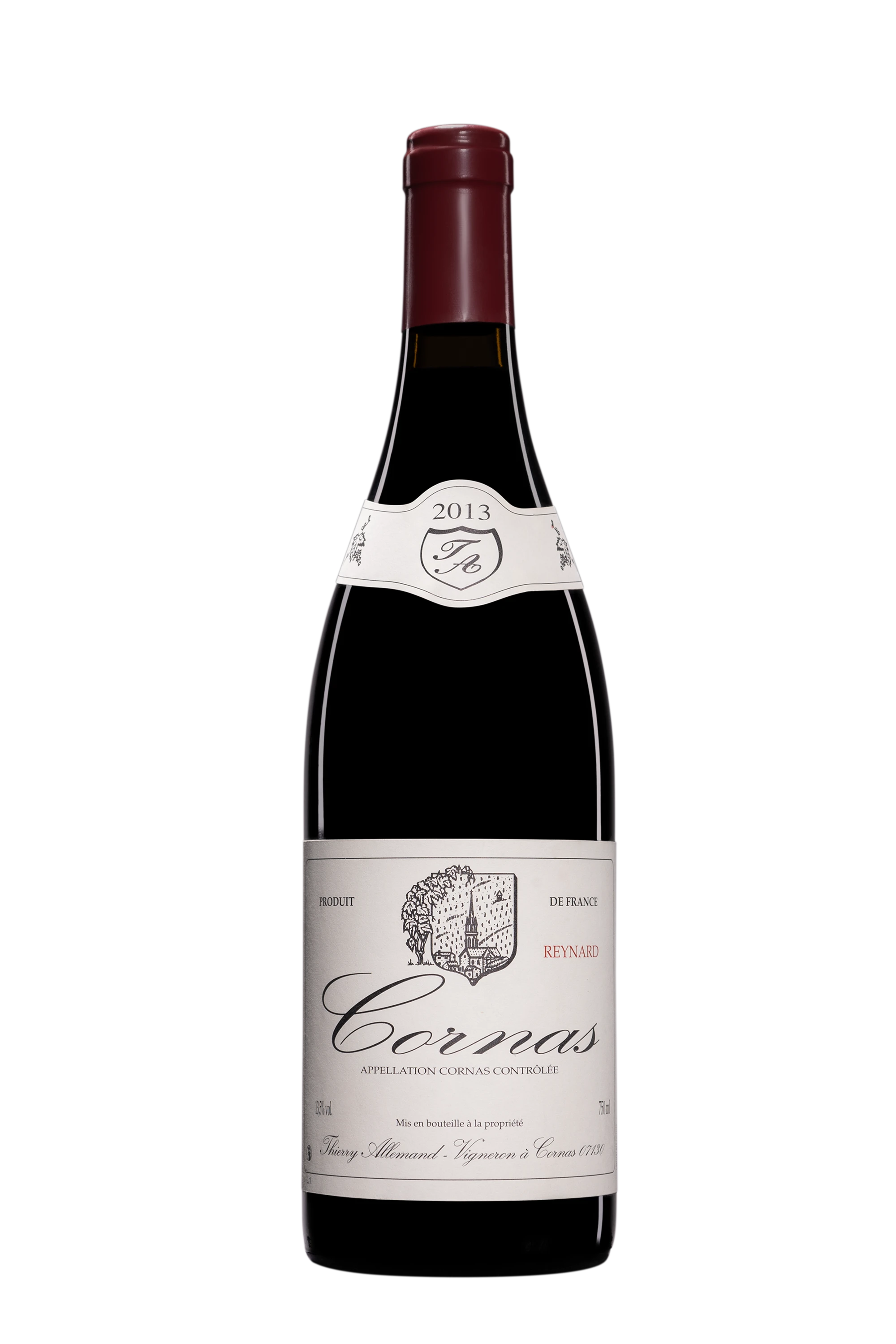 Domaine Thierry Allemand - Cornas "Reynard" Rouge 2013 13.5°, 75cl