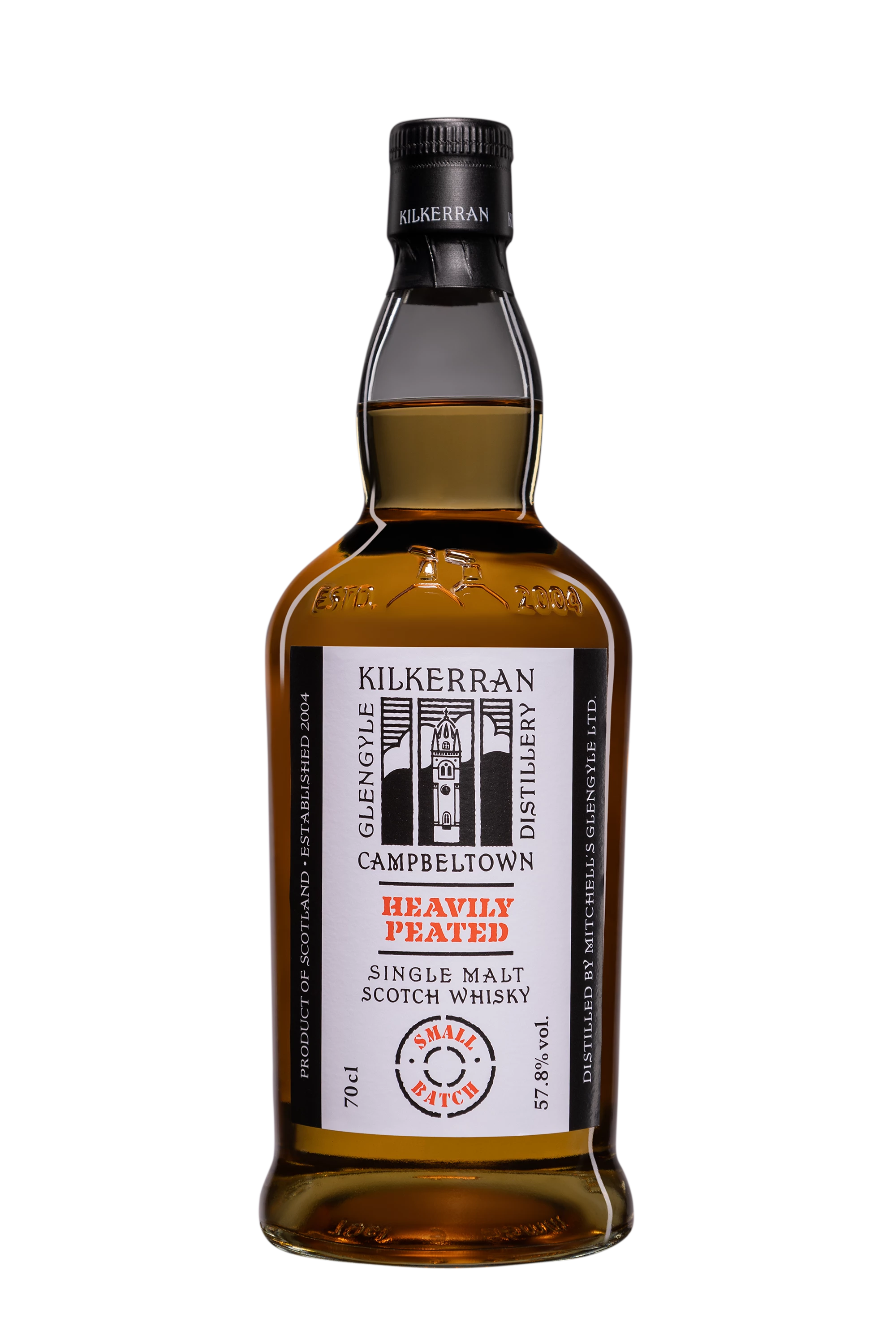 Kilkerran - Single Malt Scotch Whisky "Heavily Peated - Batch 10" 57.8°, 70cl
