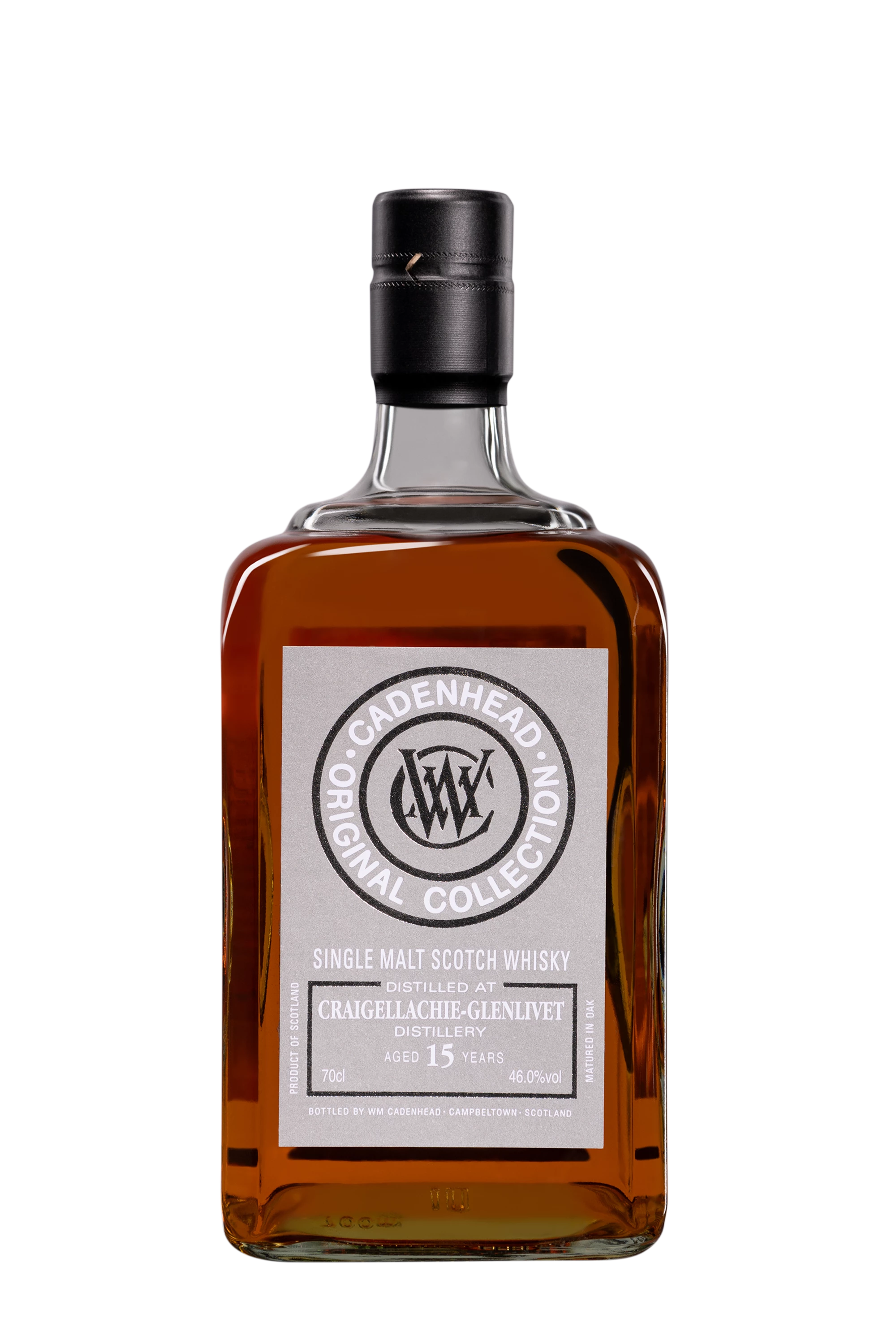 Cadenhead's - Single Malt Scotch Whisky "15 Ans Craigellachie" 46°, 70cl