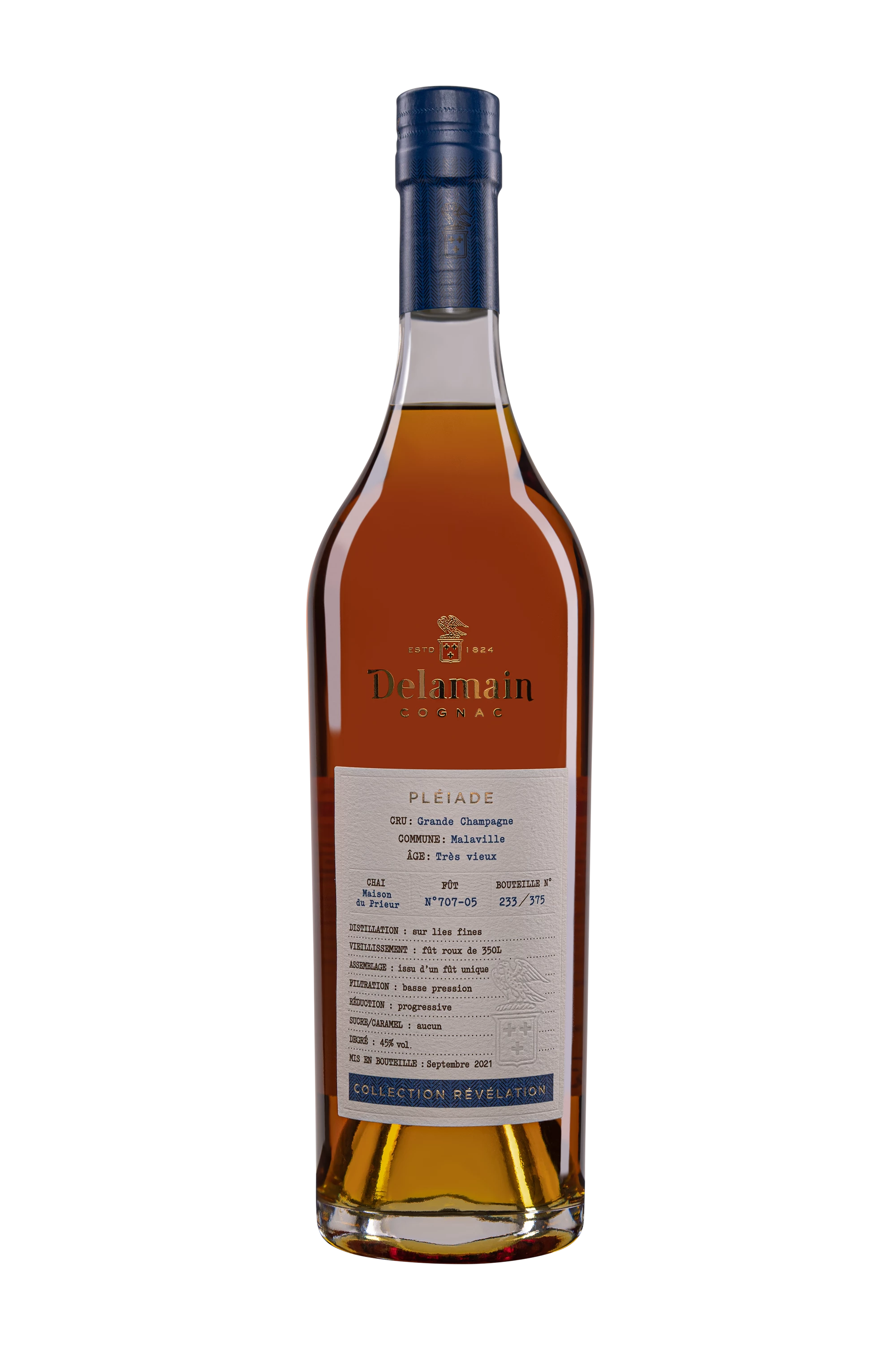Delamain - Cognac Grande Champagne "Pléiade Révélation Malaville" 45° Giftbox, 70cl