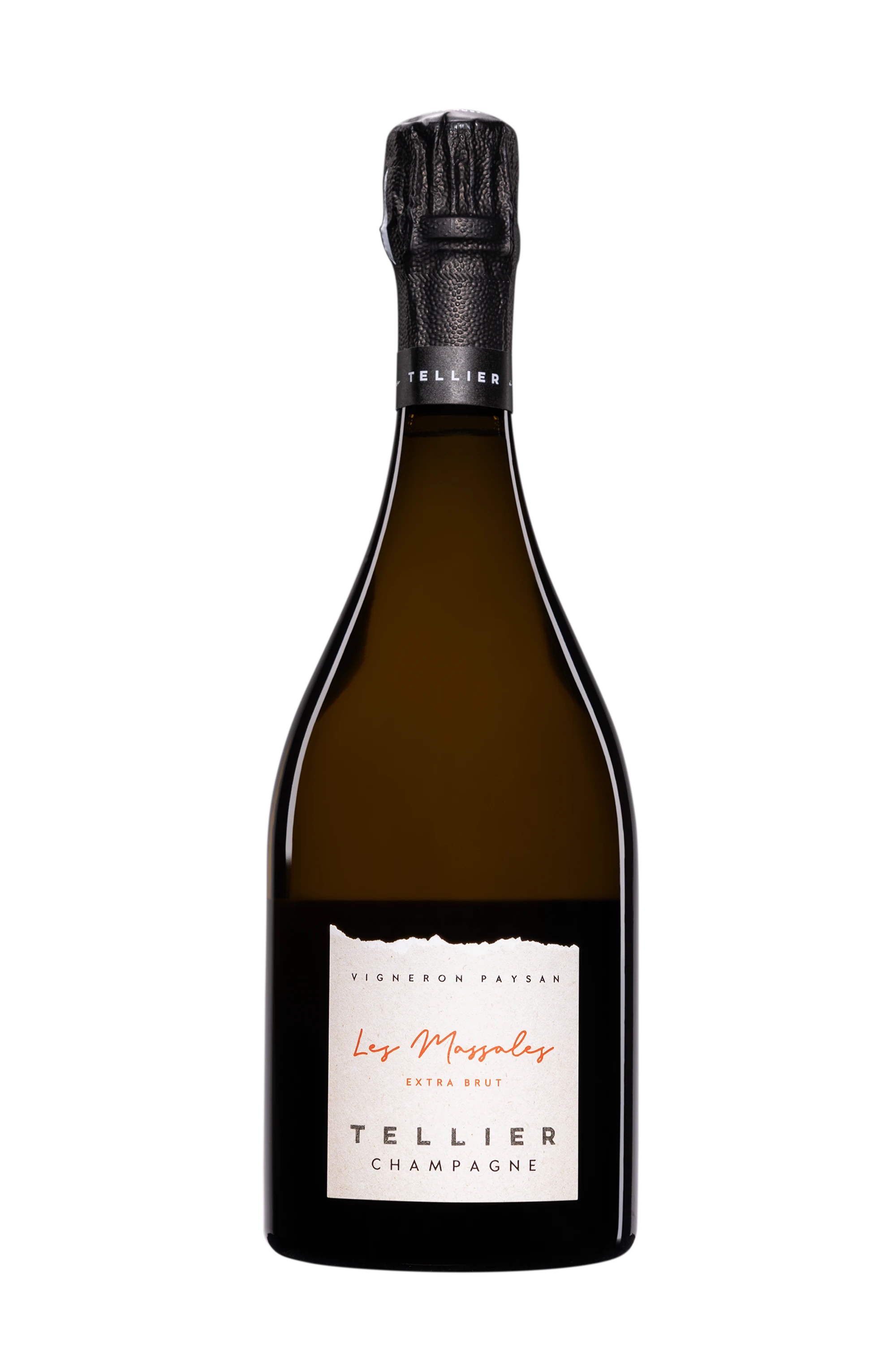 Domaine Tellier - Champagne Extra-Brut Millésimé "Les Massales" Blanc 2021 Dégorgement 09.2024 12°, 75cl