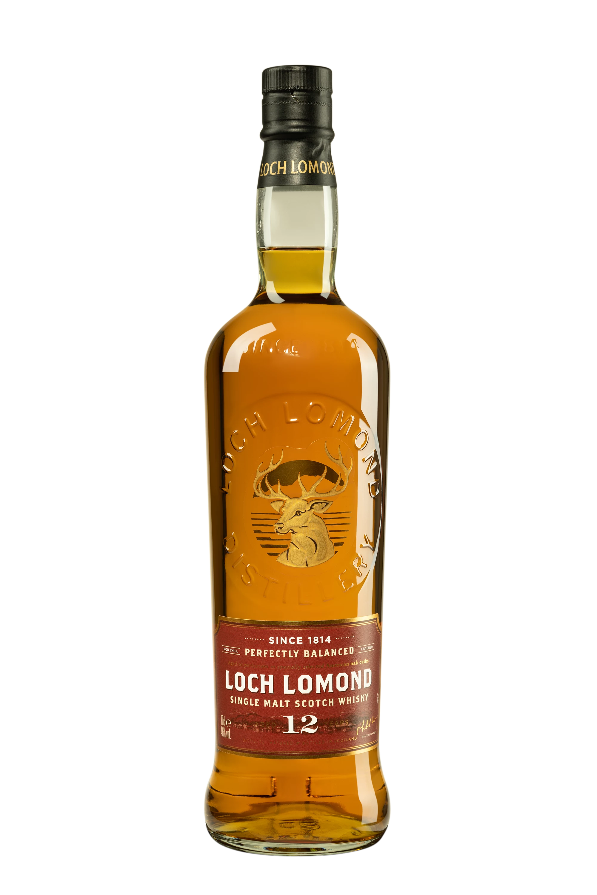 Loch Lomond - Single Malt Scotch Whisky "12 Ans" 46° Giftbox, 70cl