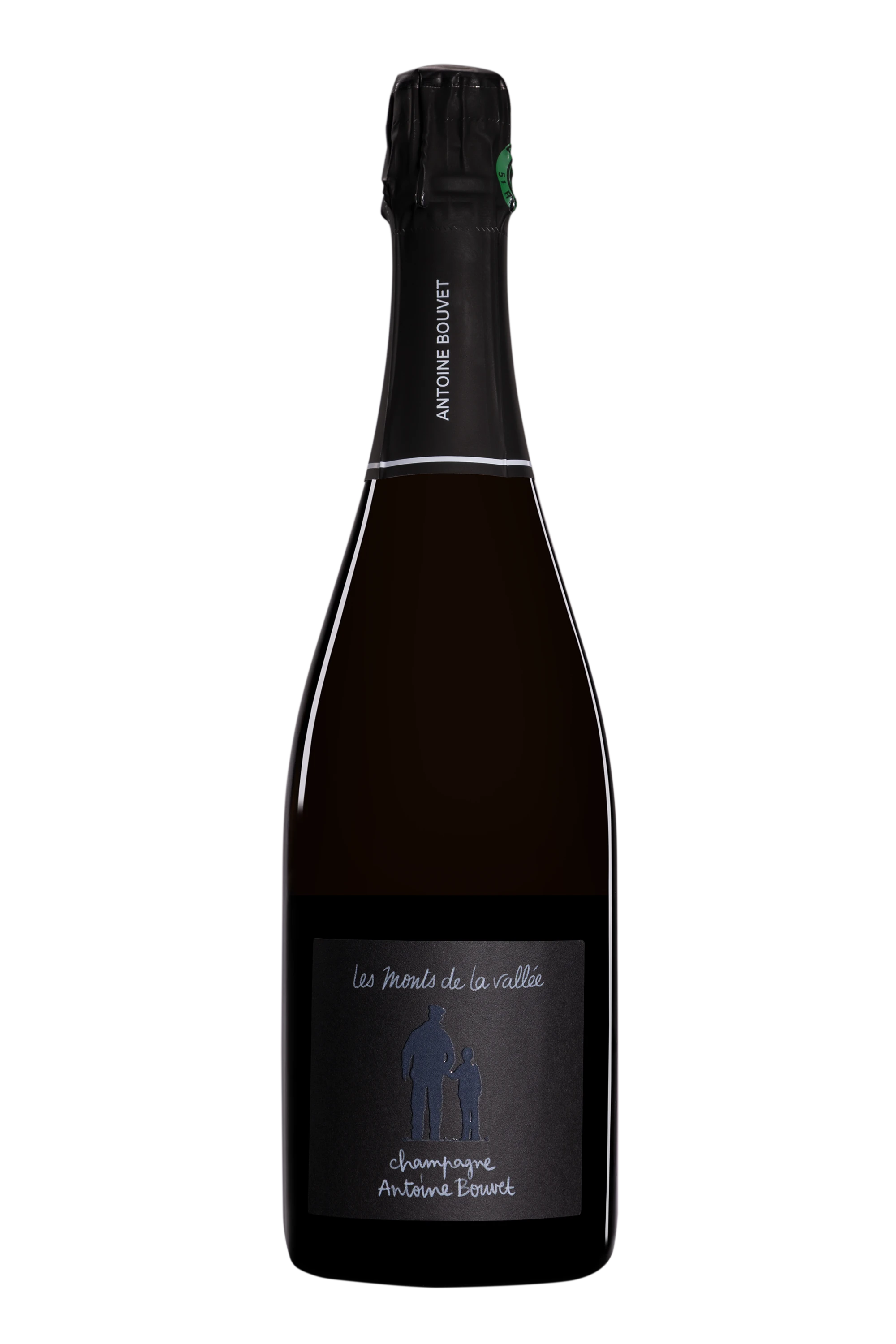Domaine Antoine Bouvet - Champagne Extra-Brut Blanc de Noirs "Les Monts de la Vallée" Blanc Vendange 2022-2023 Dégorgement 27 Oct. 2025 12.5°, 75cl