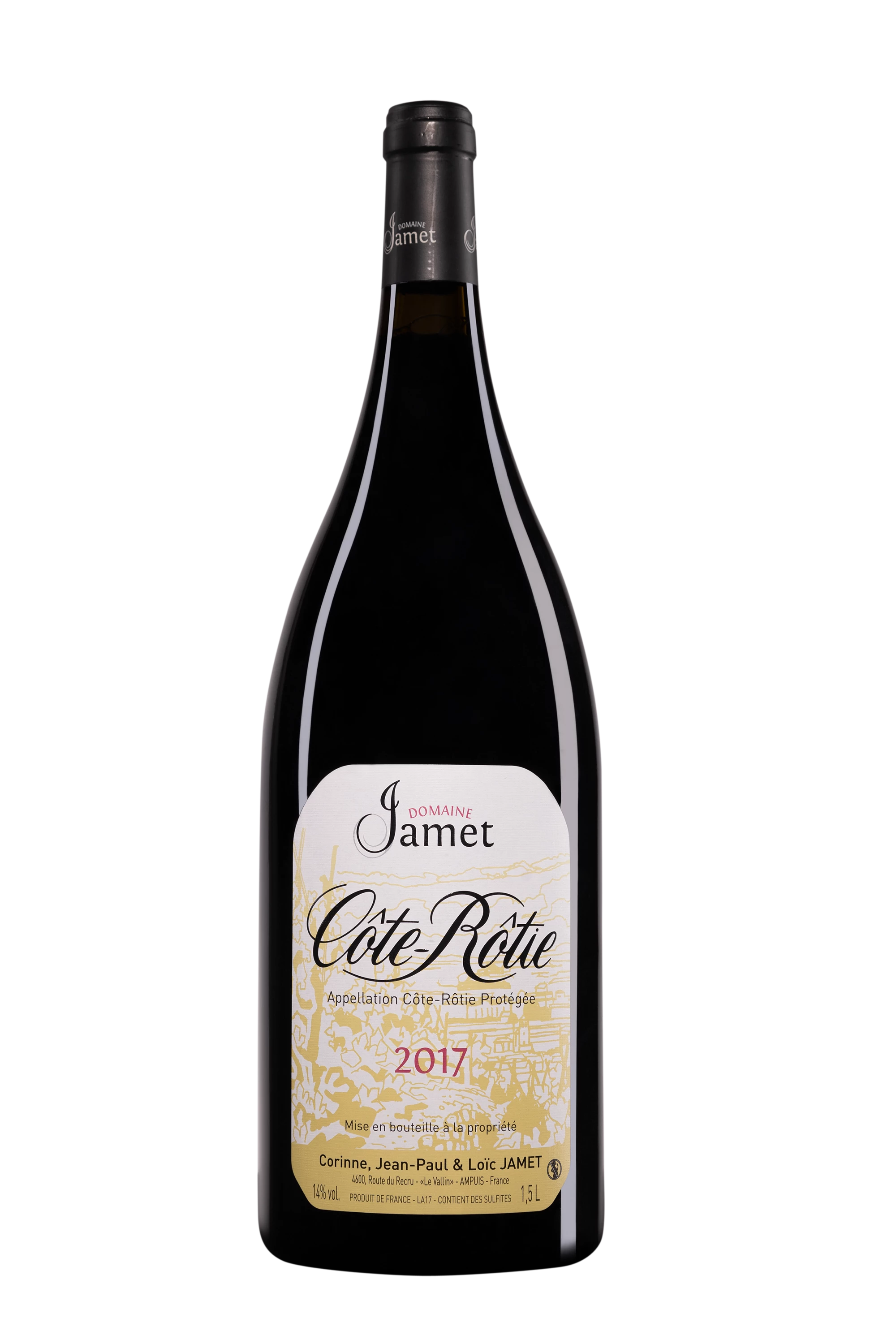 Domaine Jamet - Côte-Rotie Rouge 2017 14°, 150cl