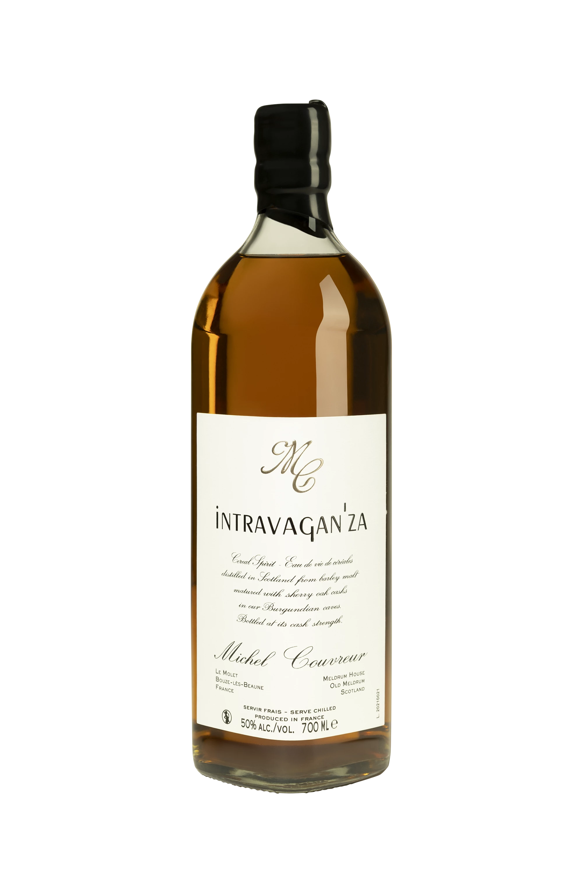 Michel Couvreur - Single Malt French Whisky "Intravagan'za Clearach" 50° Giftbox, 70cl