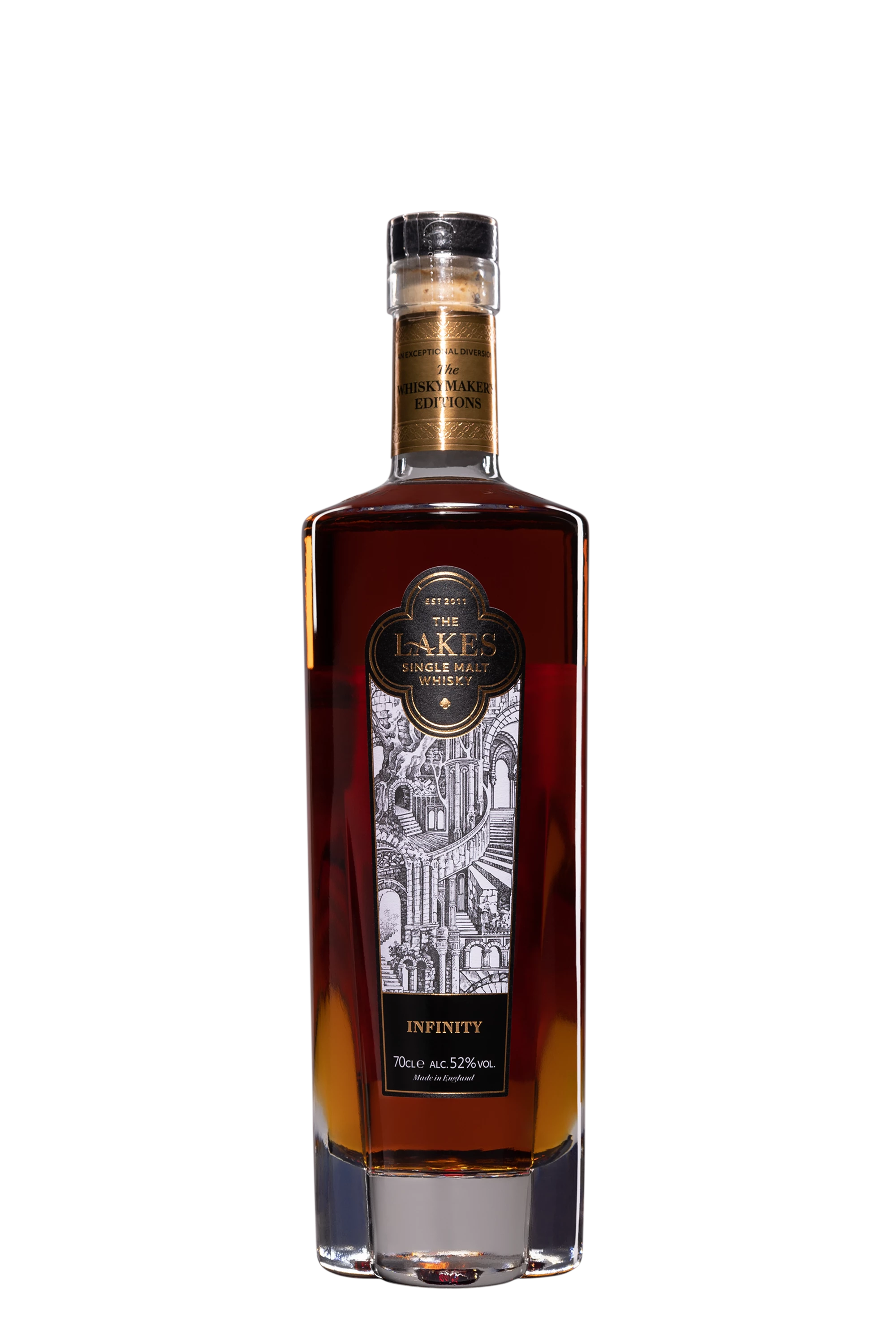 The Lakes Distillery - Single Malt English Whisky "The Whiskymaker's Reserve - Edition Infinity" 52° Giftbox, 70cl