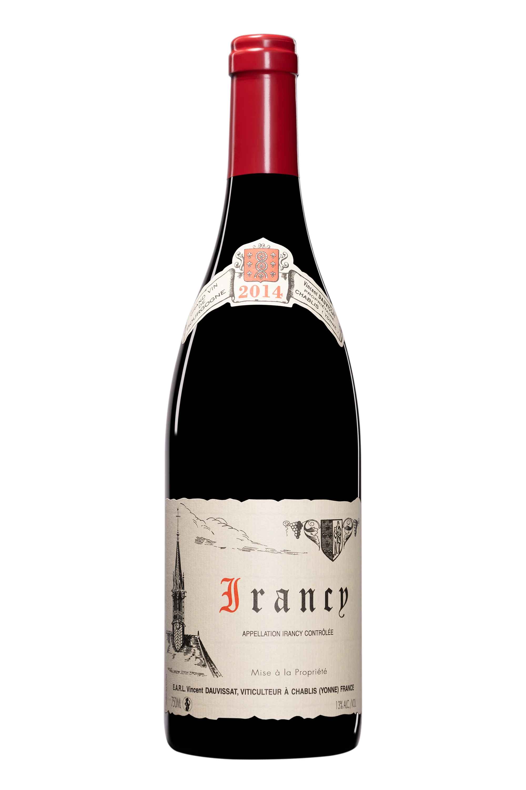 Domaine Vincent Dauvissat - Irancy Villages Rouge 2014 13°, 75cl