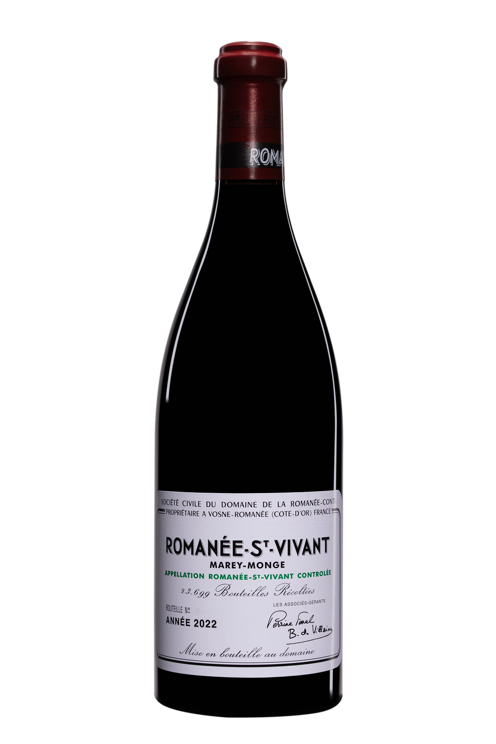 Domaine de la Romanée Conti - Romanée-Saint-Vivant Grand Cru "Marey-Monge" Rouge 2022 14°, 75cl