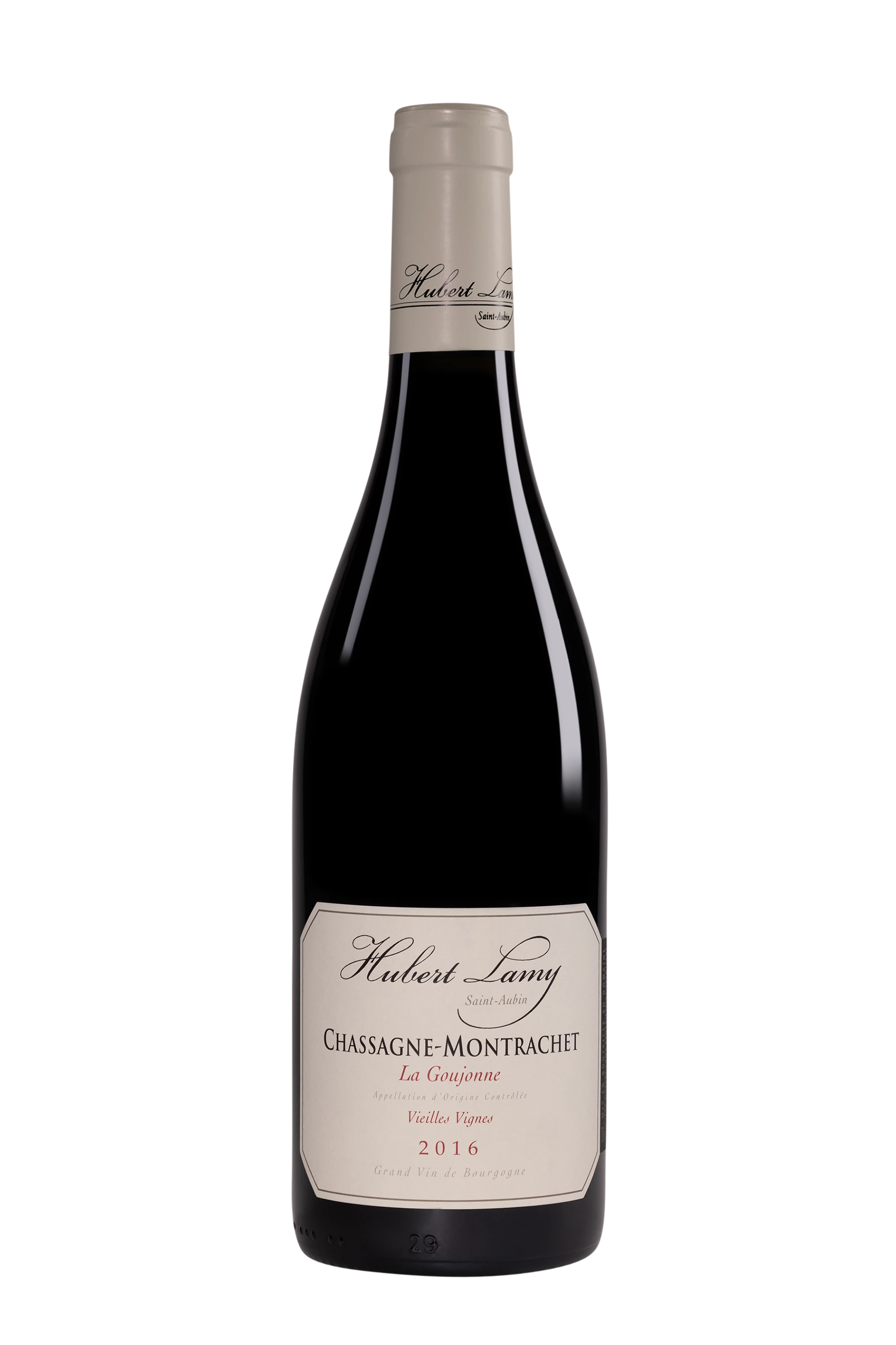 Domaine Hubert Lamy - Chassagne-Montrachet "La Goujonne - Vieilles Vignes" Rouge 2016, 75cl